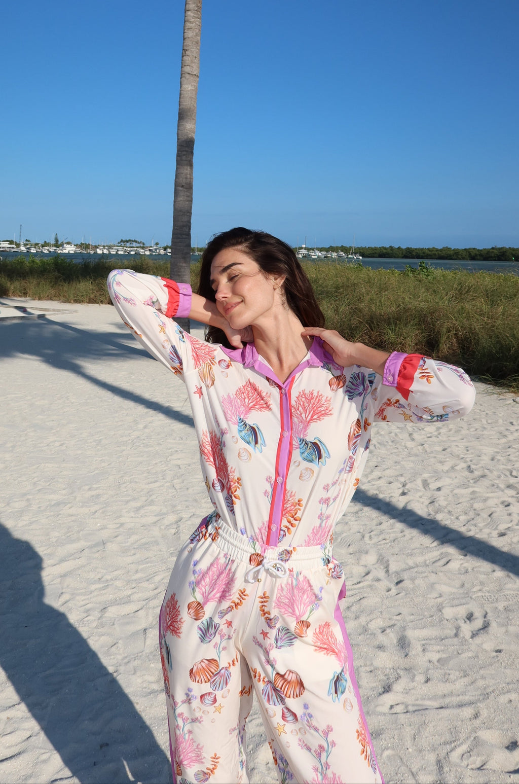LA'AVANA Varadero blouse — lifestyle context
