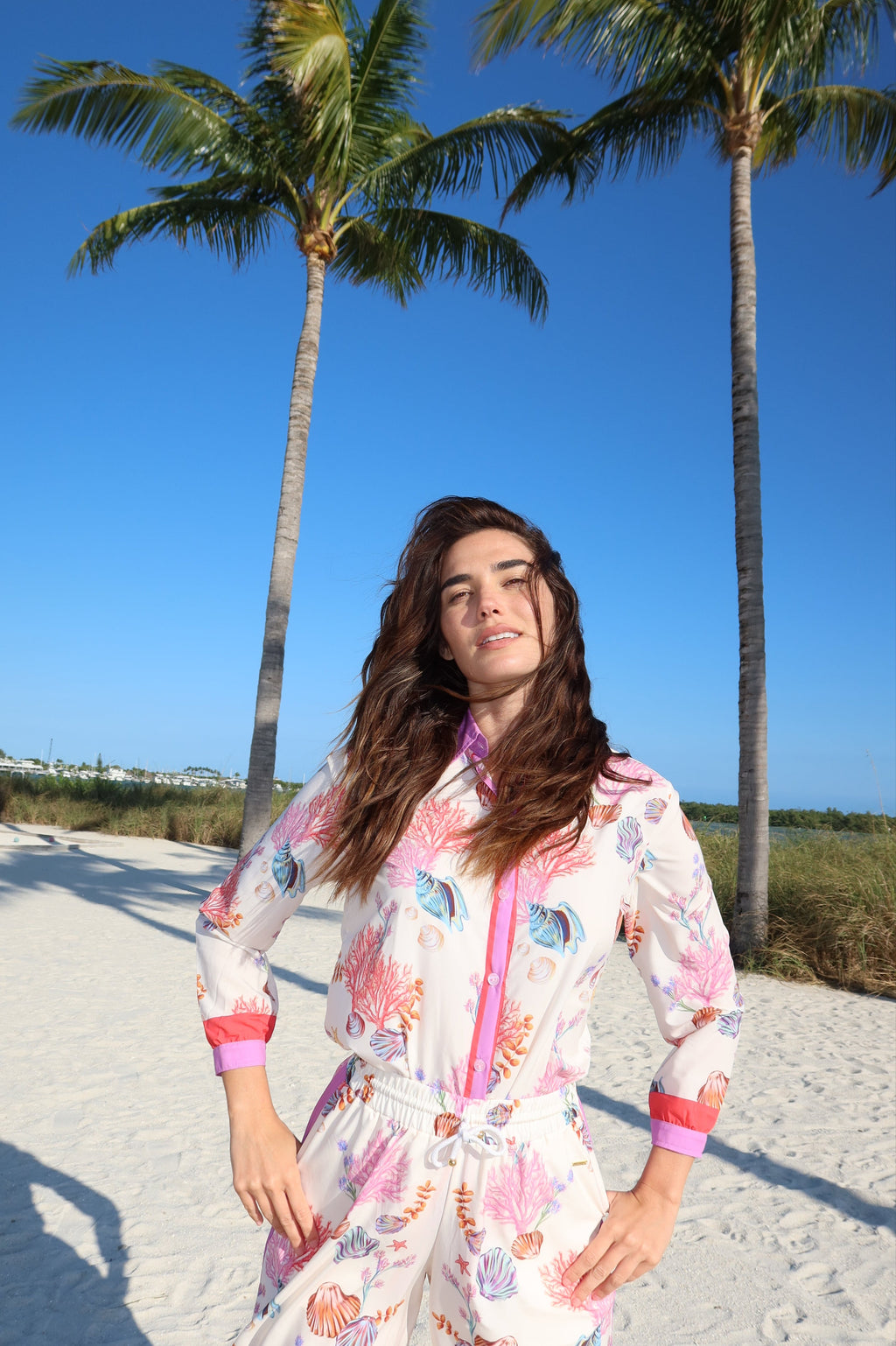 LA'AVANA Varadero blouse — side view