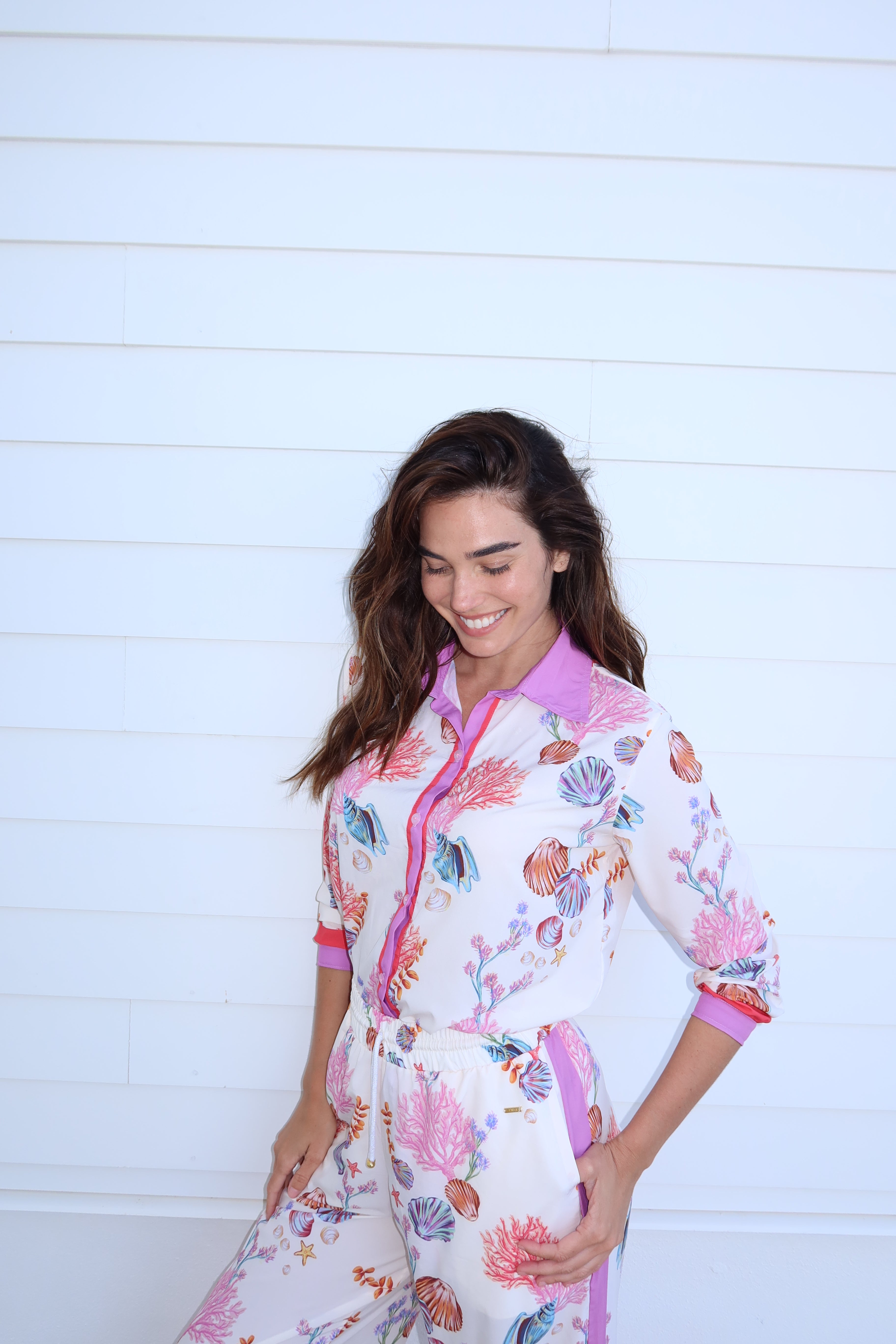 LA'AVANA Varadero blouse — color detail