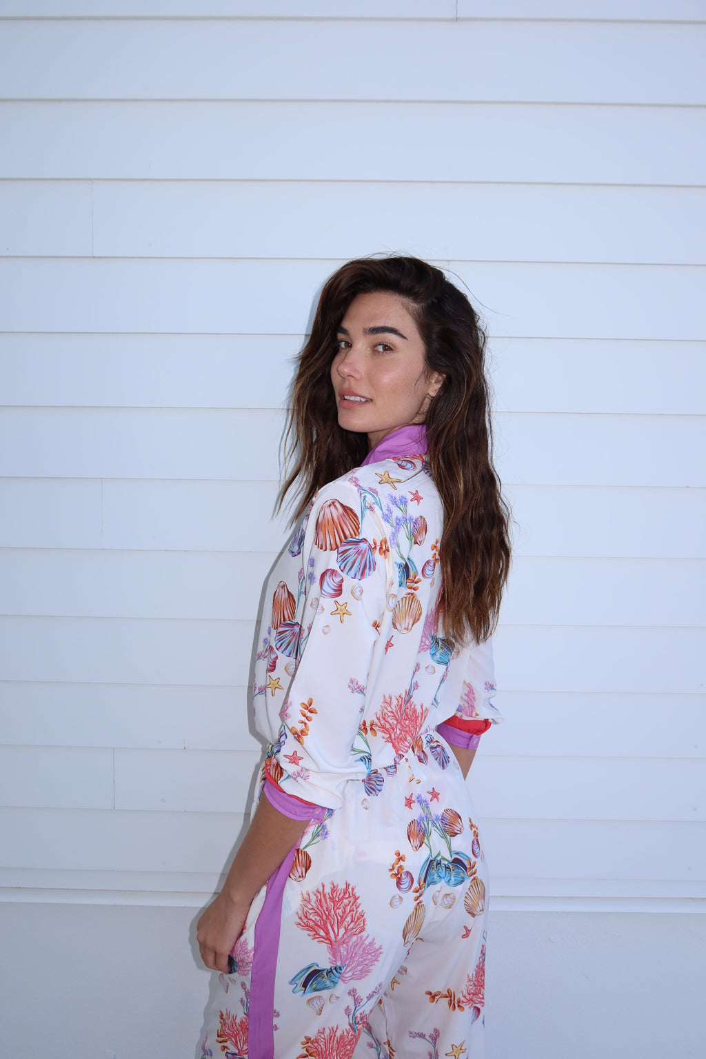 LA'AVANA Varadero blouse — comparison shot