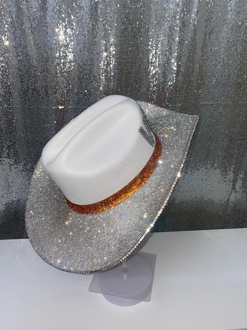 Rhinestone Cowgirl Rhinestone Cowgirl TN VOLS Hat — back view