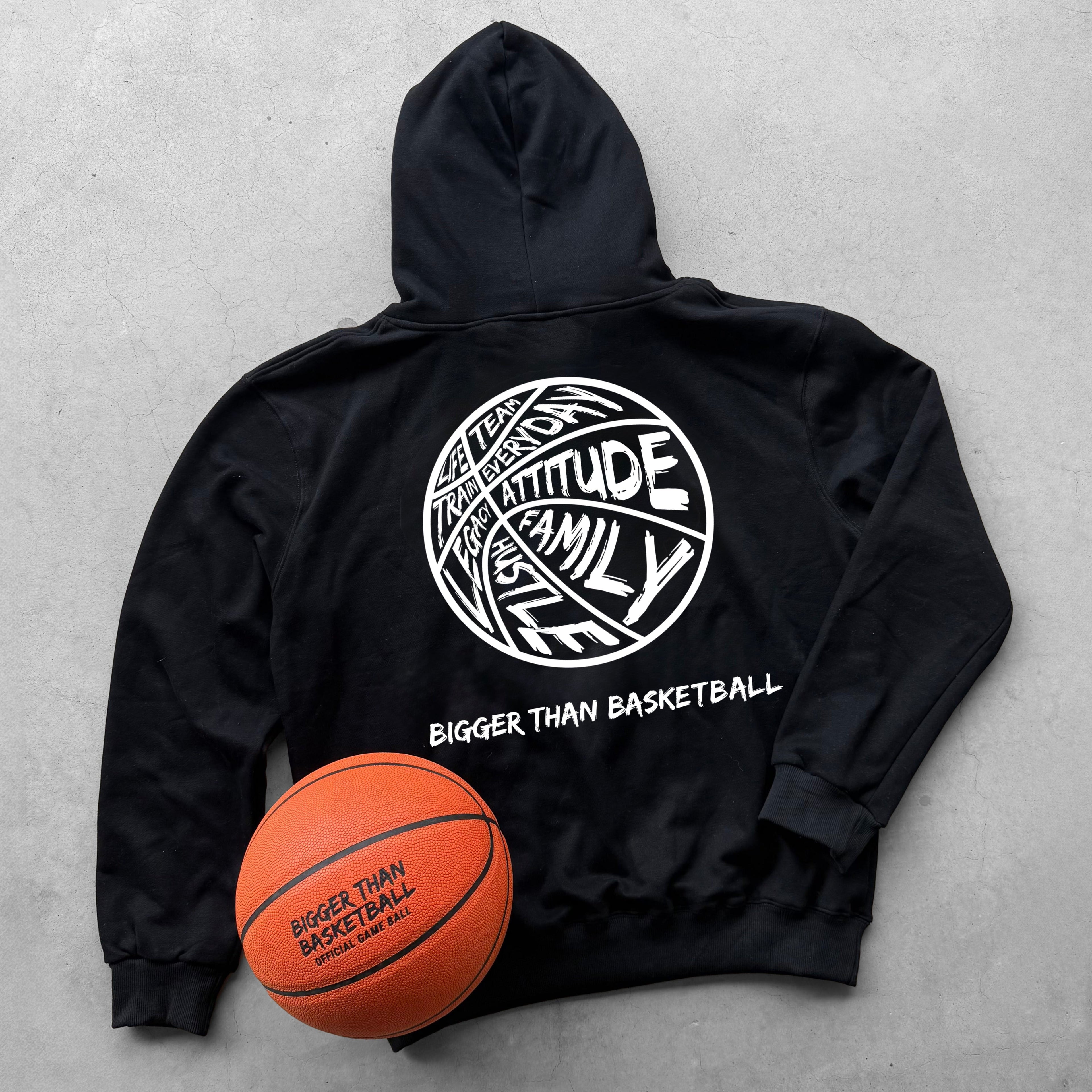 Bigger Than Basketball Bigger Than Basketball - Hoodie - Black — product category context