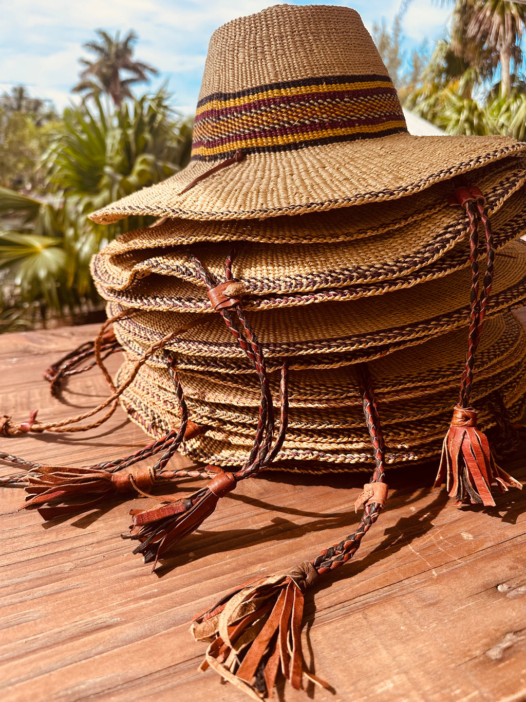 CanyonLeaf Woven Sun Hat — packaging