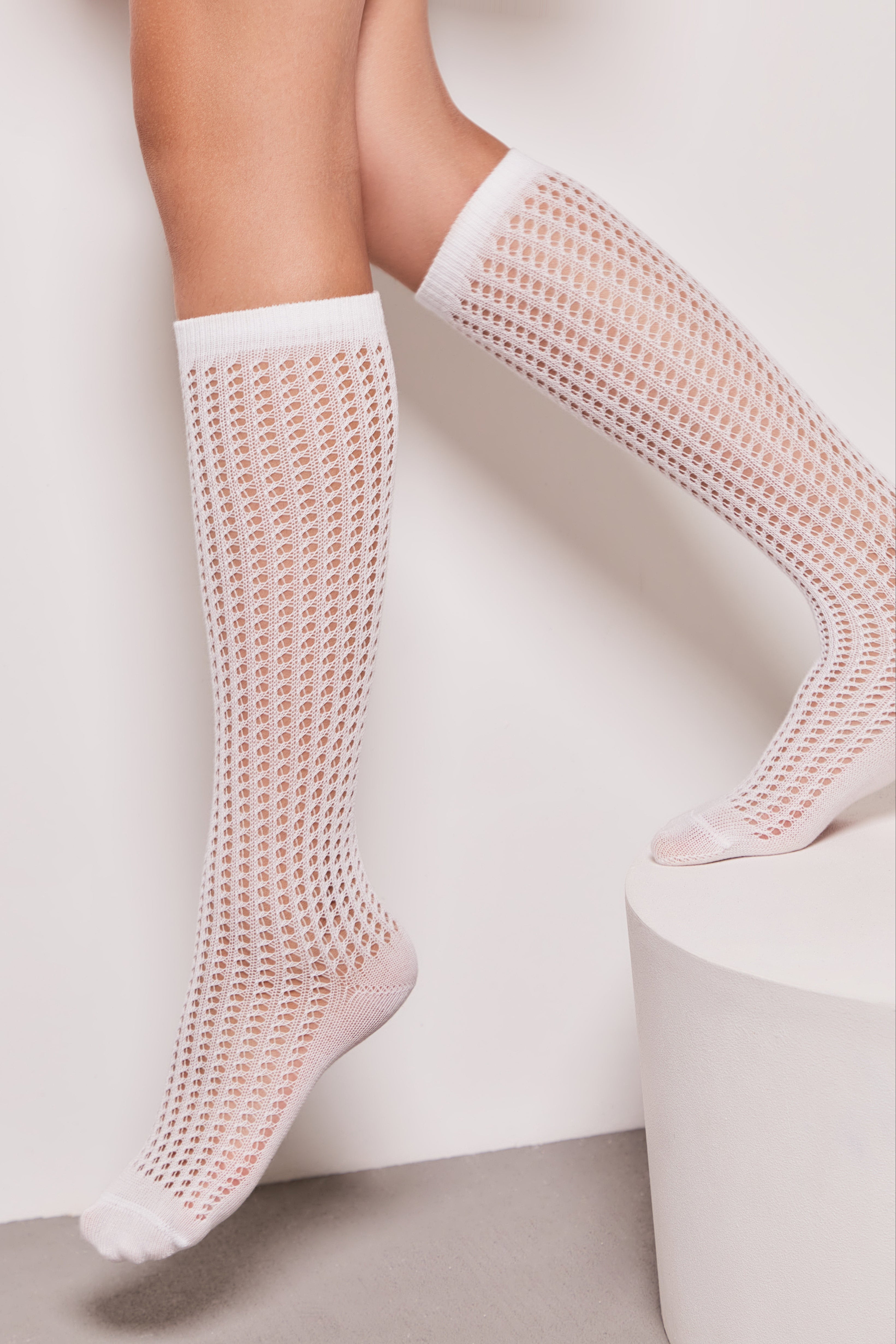 TheRanok.com Conte-Kids Cotton Knee-High Socks - Miss 056 — main product shot