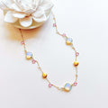 PARKEN JEWELRY PARKEN JEWELRY Opalite Gold Bezel Chain — main product shot