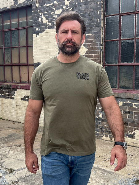 Black Tiger International Black Tiger Logo Tee Shirt — main product shot