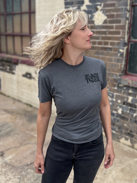 Black Tiger International Black Tiger Logo Tee Shirt — alternative angle
