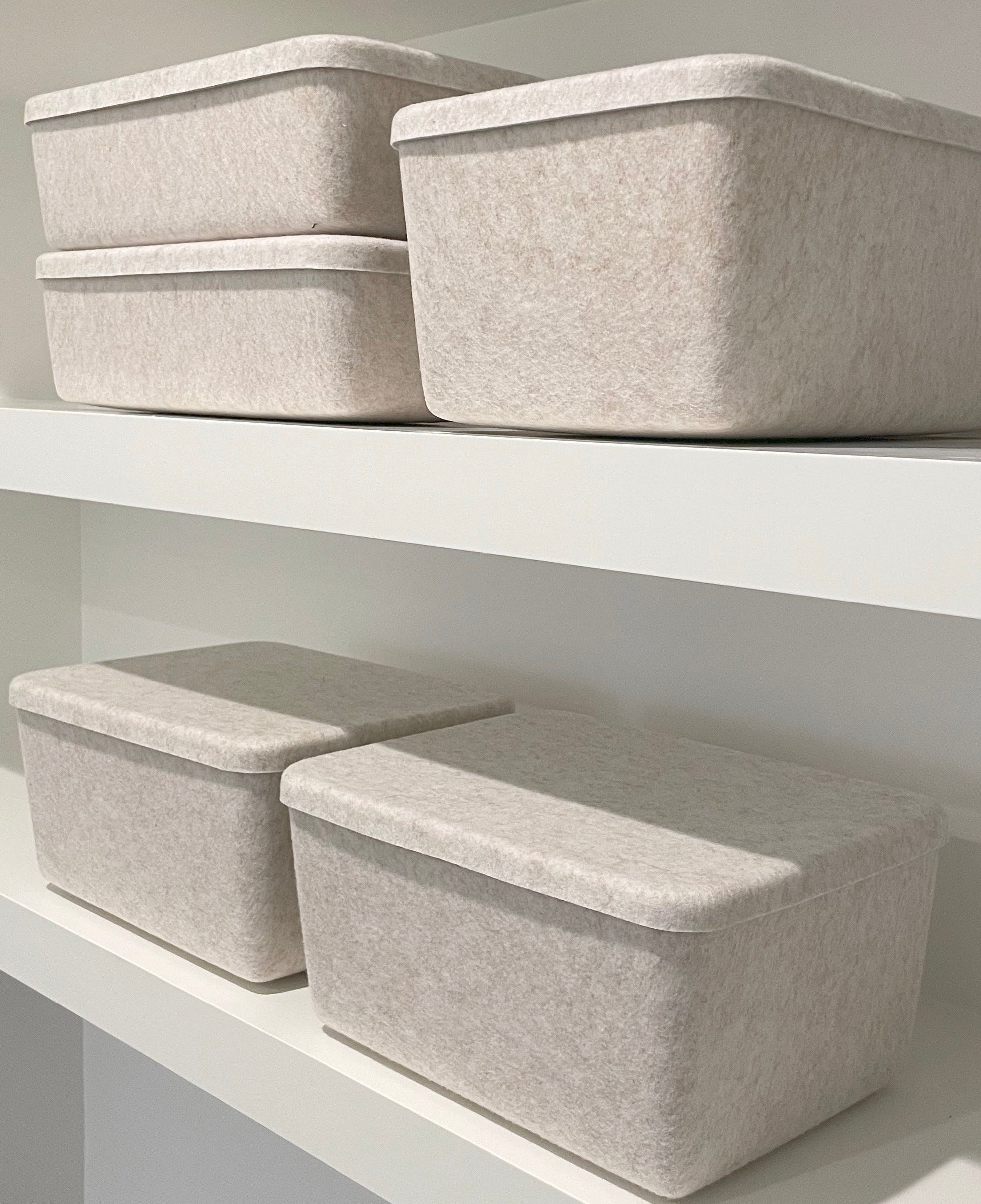 The Sculpted Bin - Wide with Lid – SortJoy, view 6