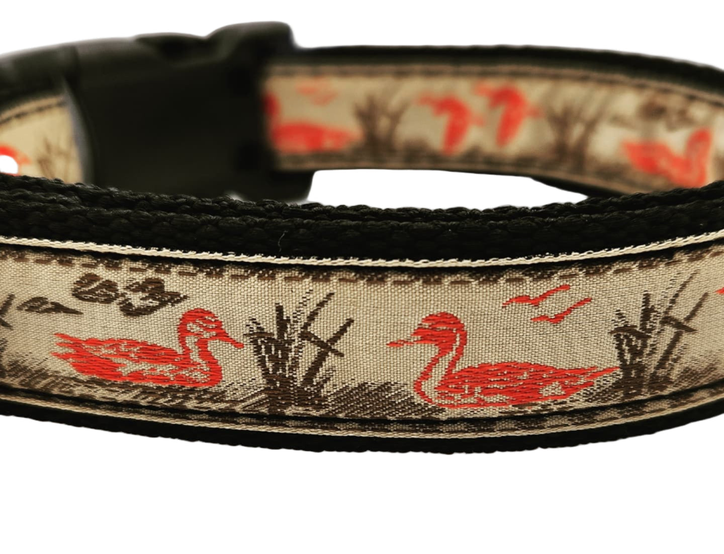 Rewarding Rover LLC Vintage-Inspired Duck Dog Collar – 1" or 1.5 "wide — image 1