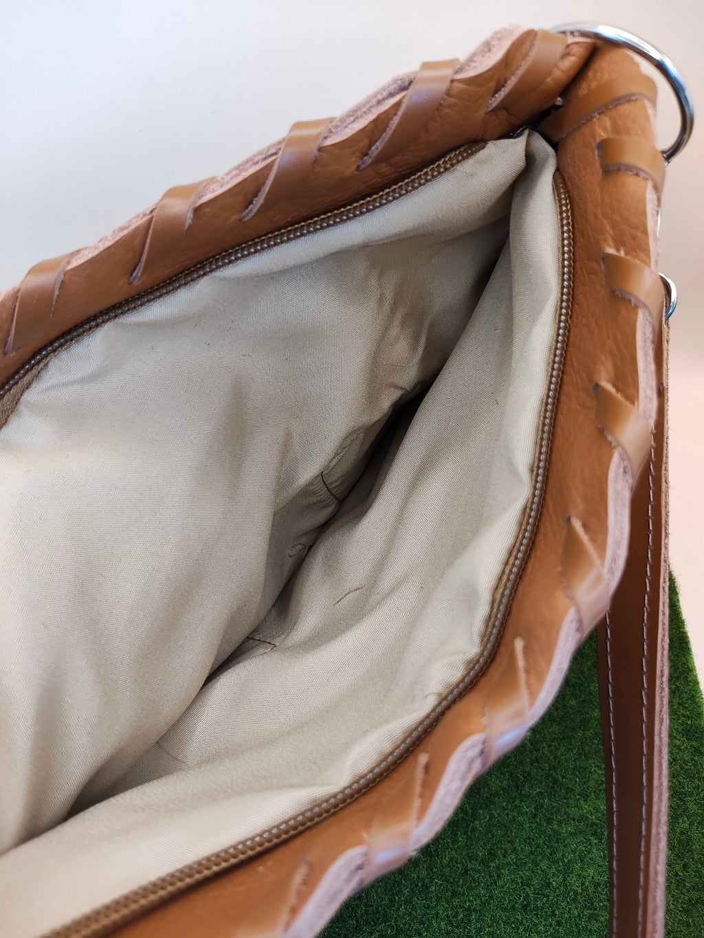 Whenitwasagame baseballglovewallets.com Finger Glove Purse - Blank No Patch — size reference
