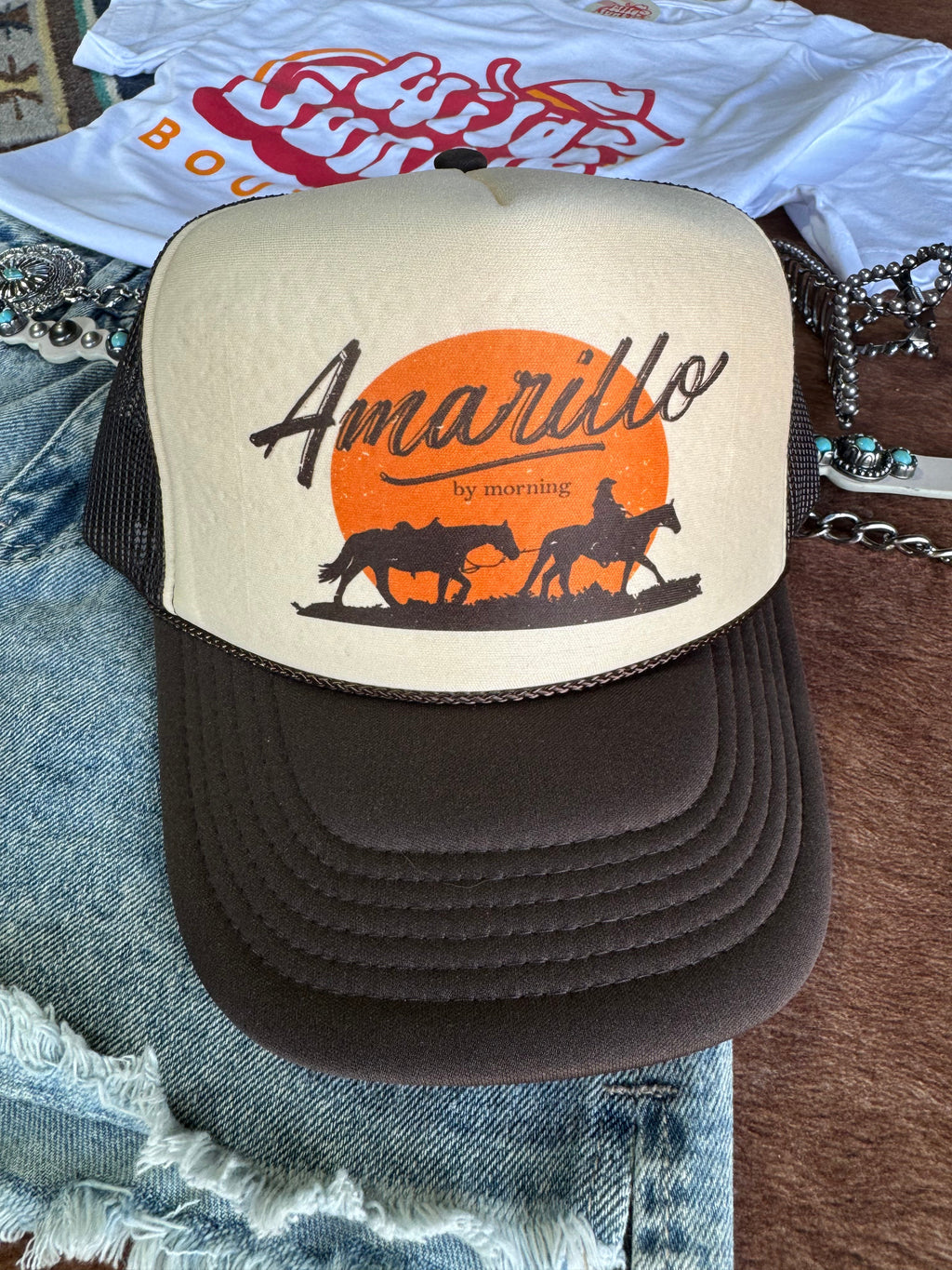 Wild Junkie Amarillo By Morning Trucker Hat — main product shot