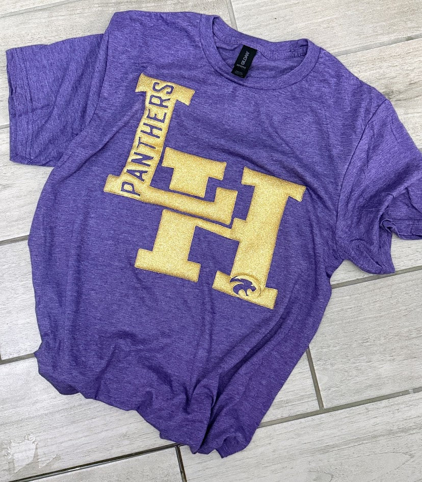 A Blessed Texas Mess Boutique Custom Puff Print Local School Sweatshirt, Embossed Glitter Puff Spirit Wear… — lifestyle worn / used context