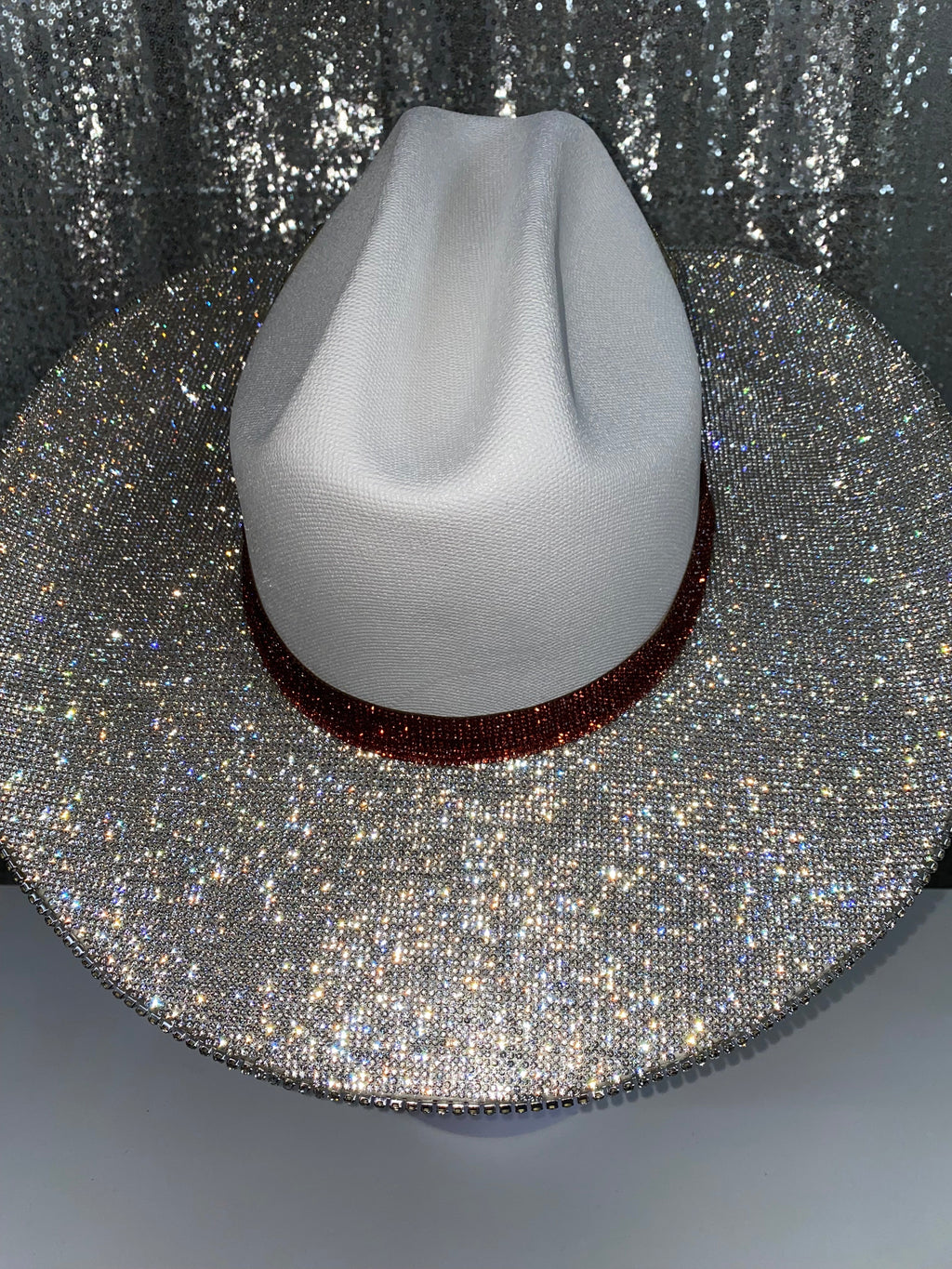Rhinestone Cowgirl Texas Longhorns Hat — side view