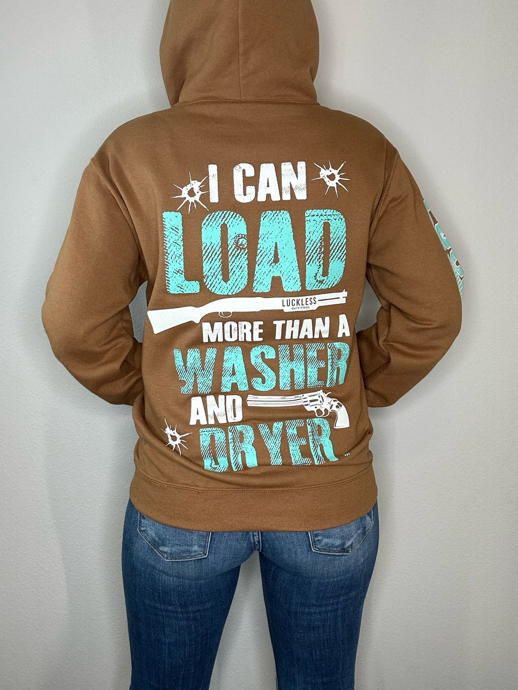 Luckless Outfitters Load More | Limited Edition Rustic Brown — side view