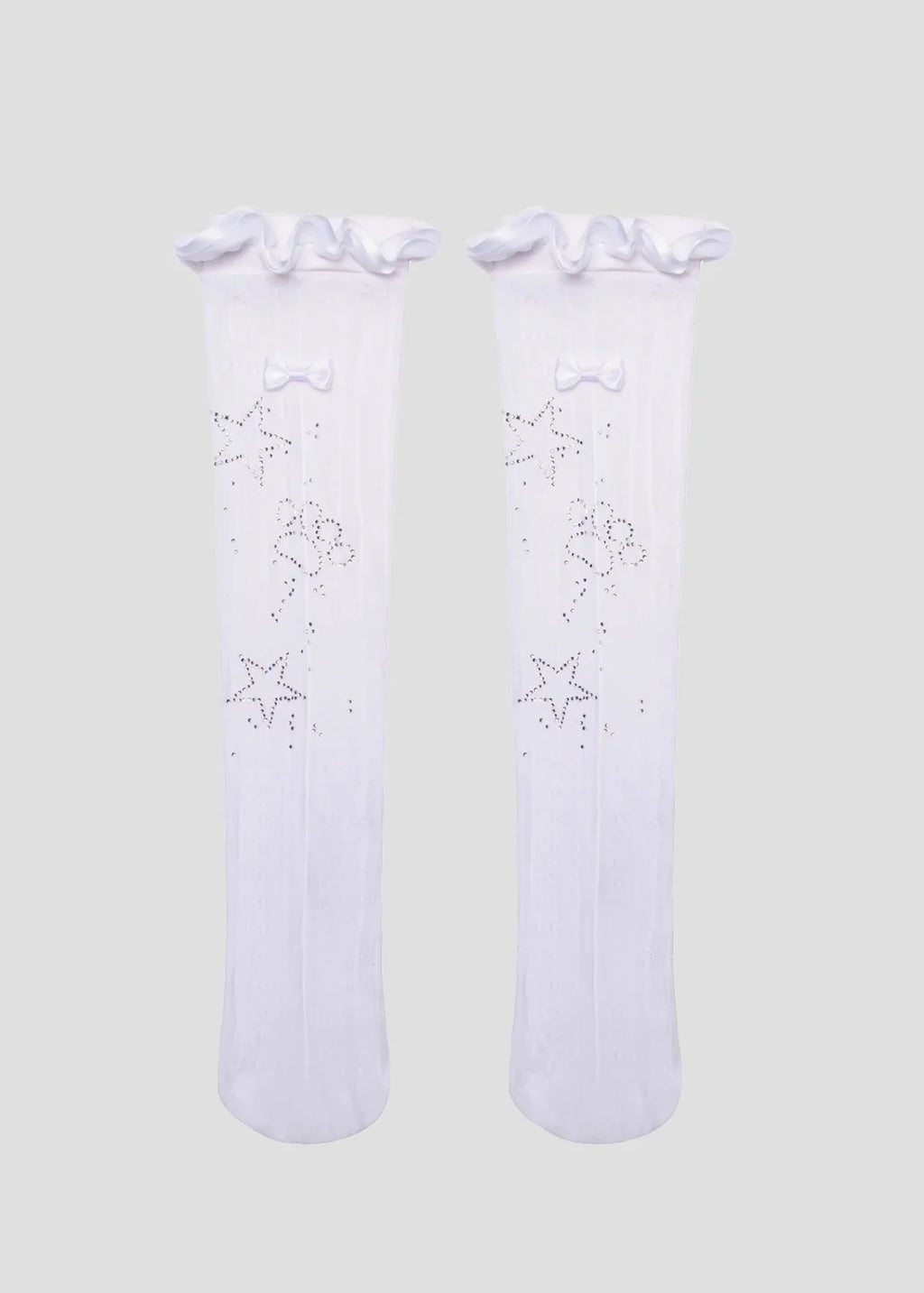 Cats n Scribbles Kitten Stardust Knee Highs — lifestyle context