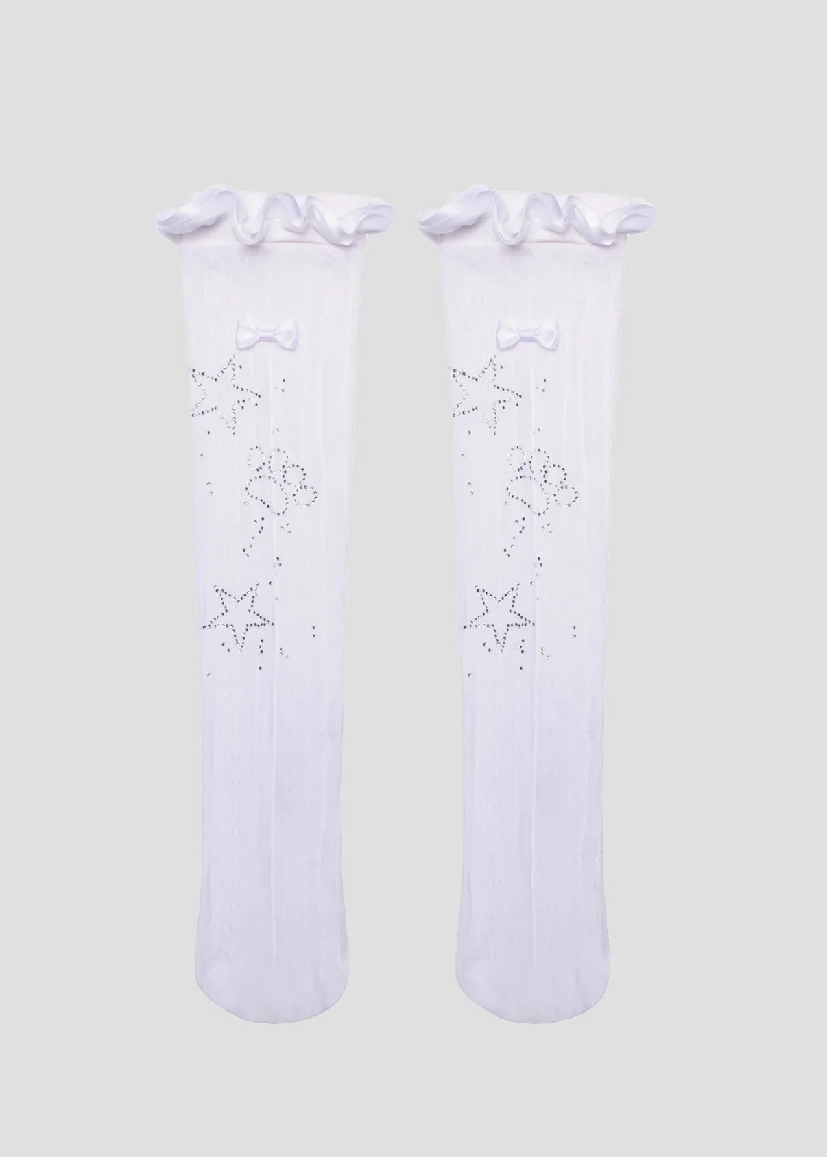 Cats n Scribbles Kitten Stardust Knee Highs — lifestyle context
