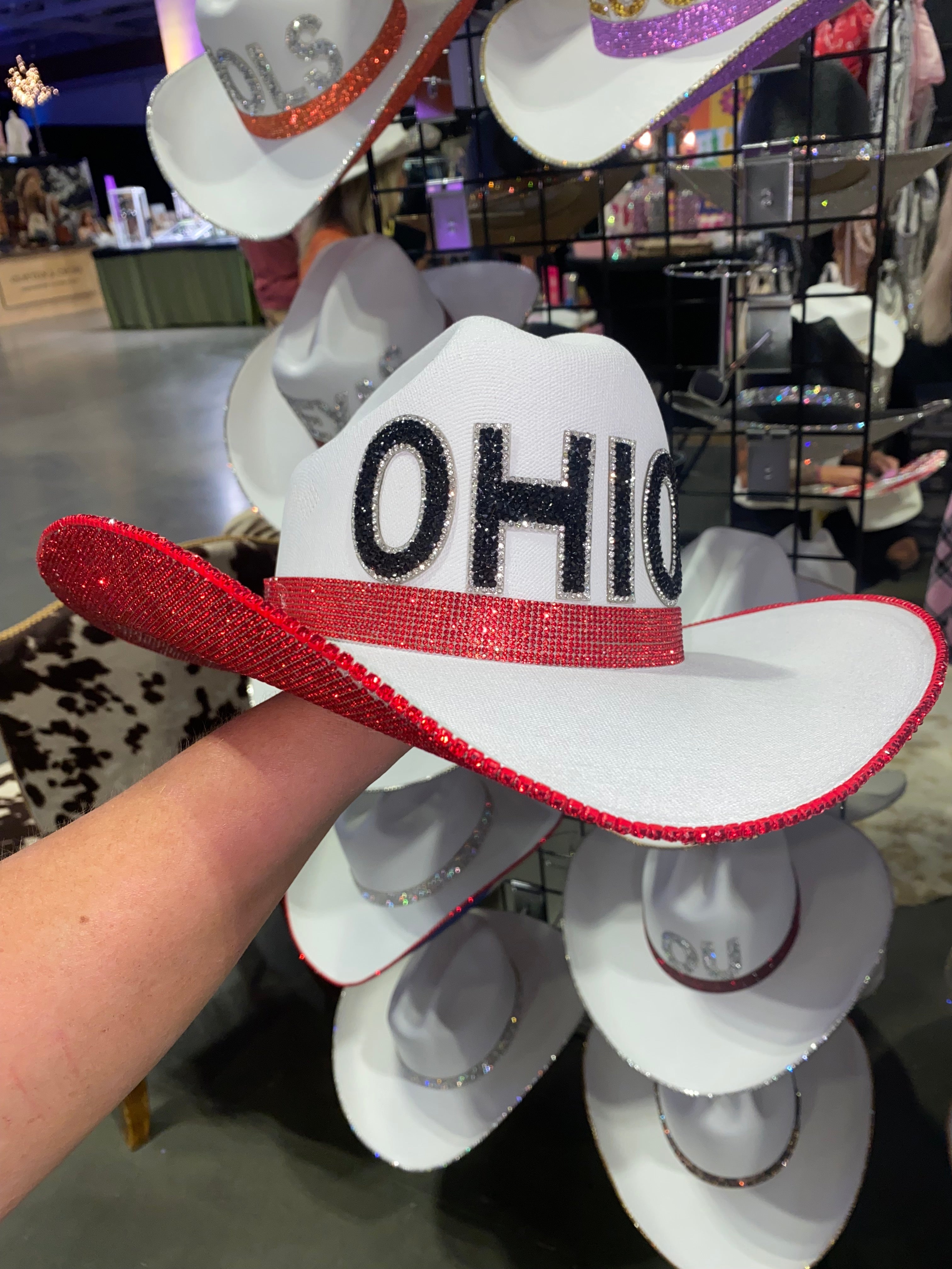 Rhinestone Cowgirl Ohio Hat — main product shot