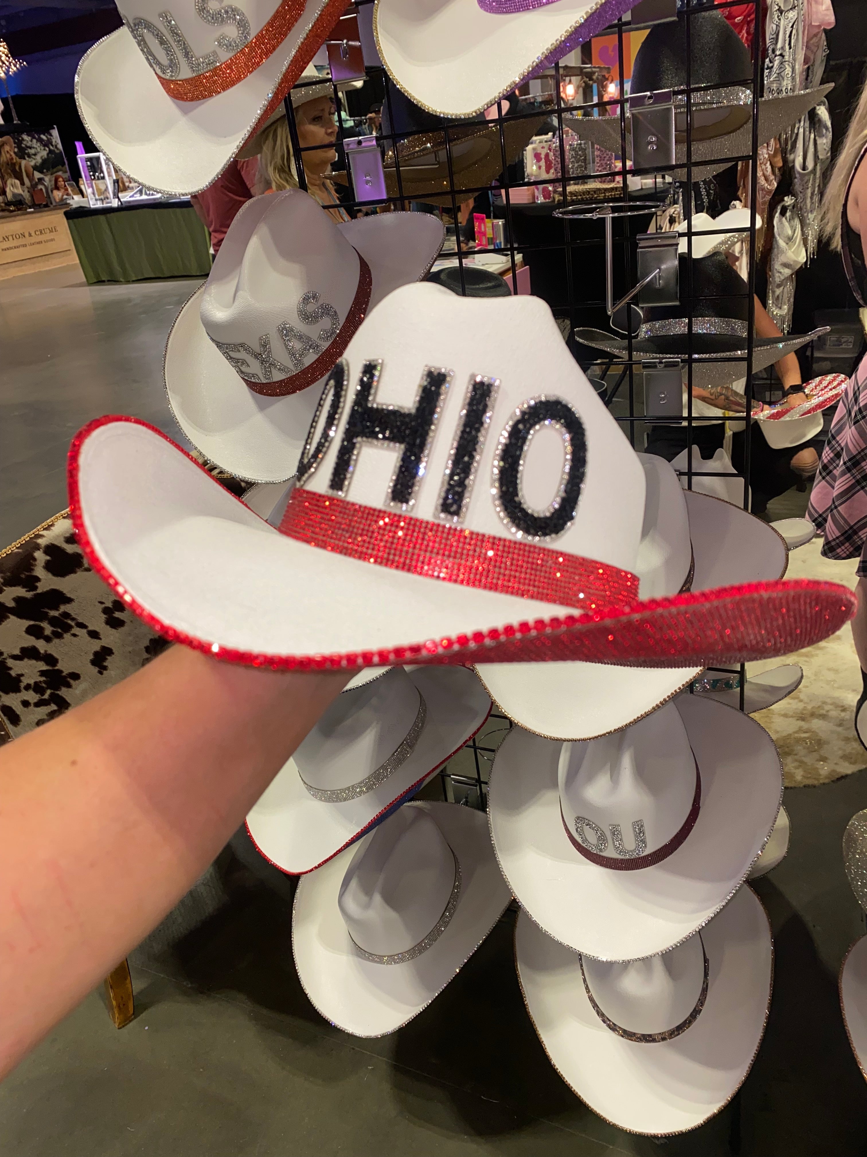 Rhinestone Cowgirl Ohio Hat — lifestyle context