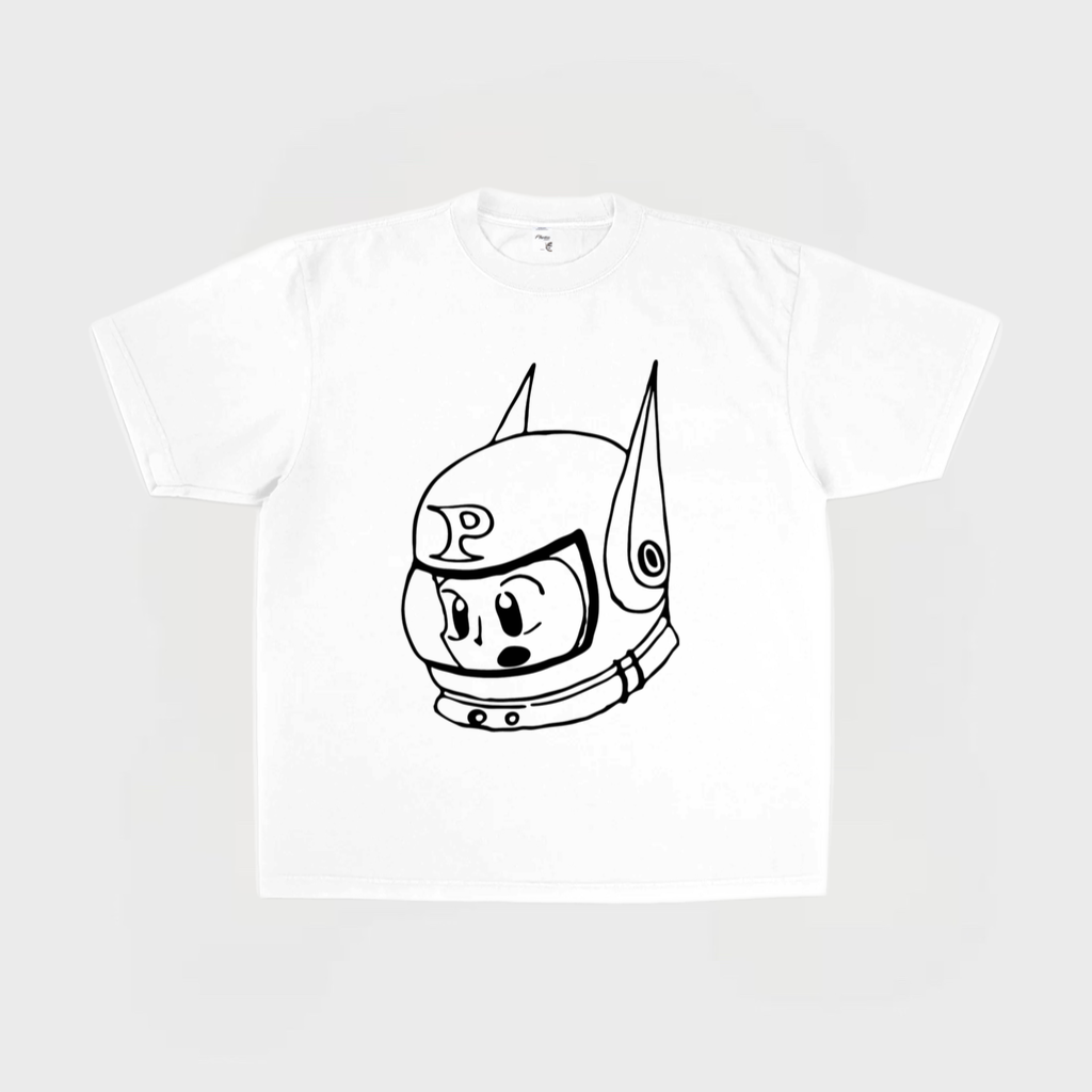 BOY PLUTO TEE | WHITE