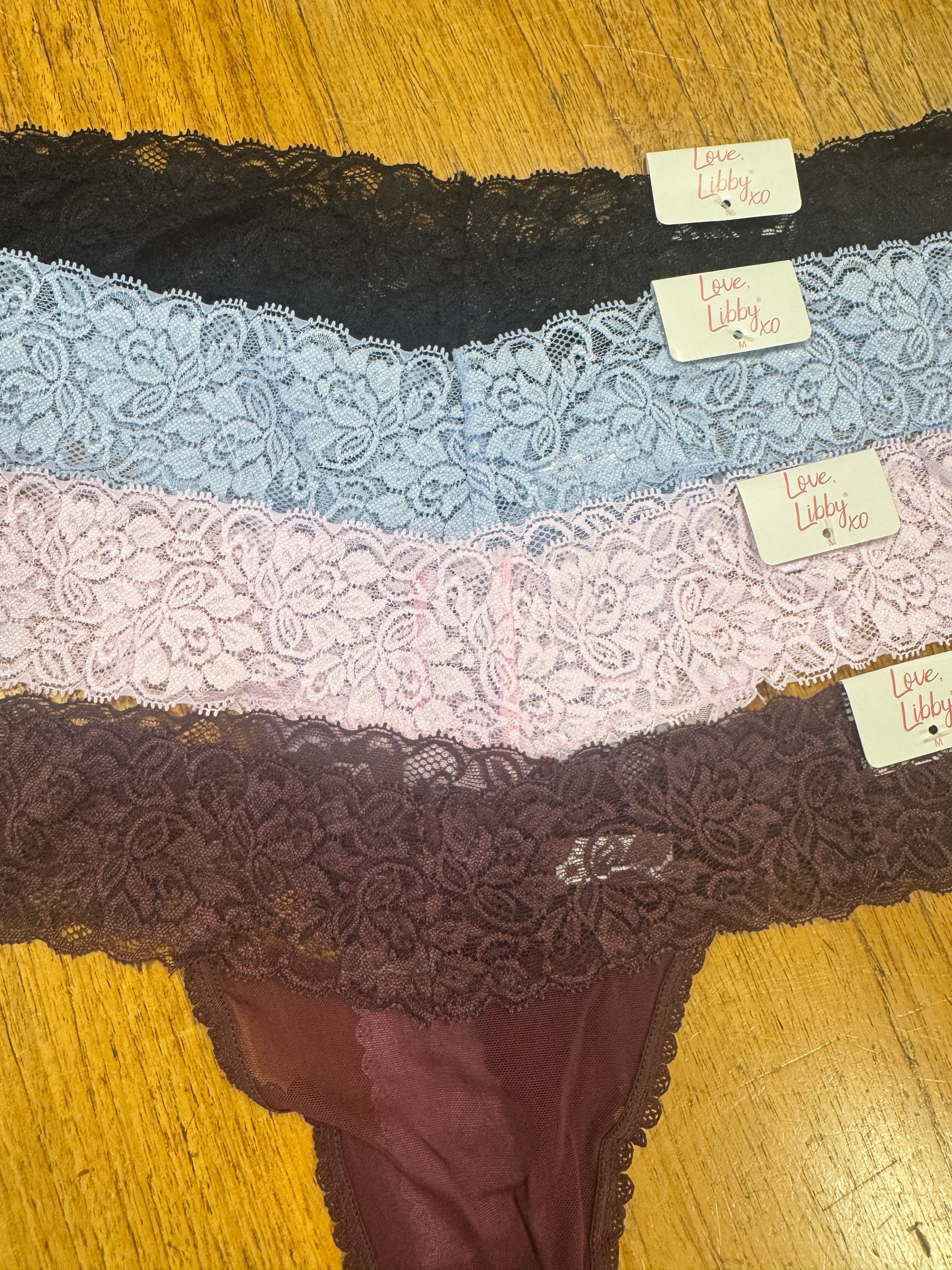 Love Libby Panties Mesh and Lace Classic Cheeky XS-2X - Buy More Save More — in-use photo