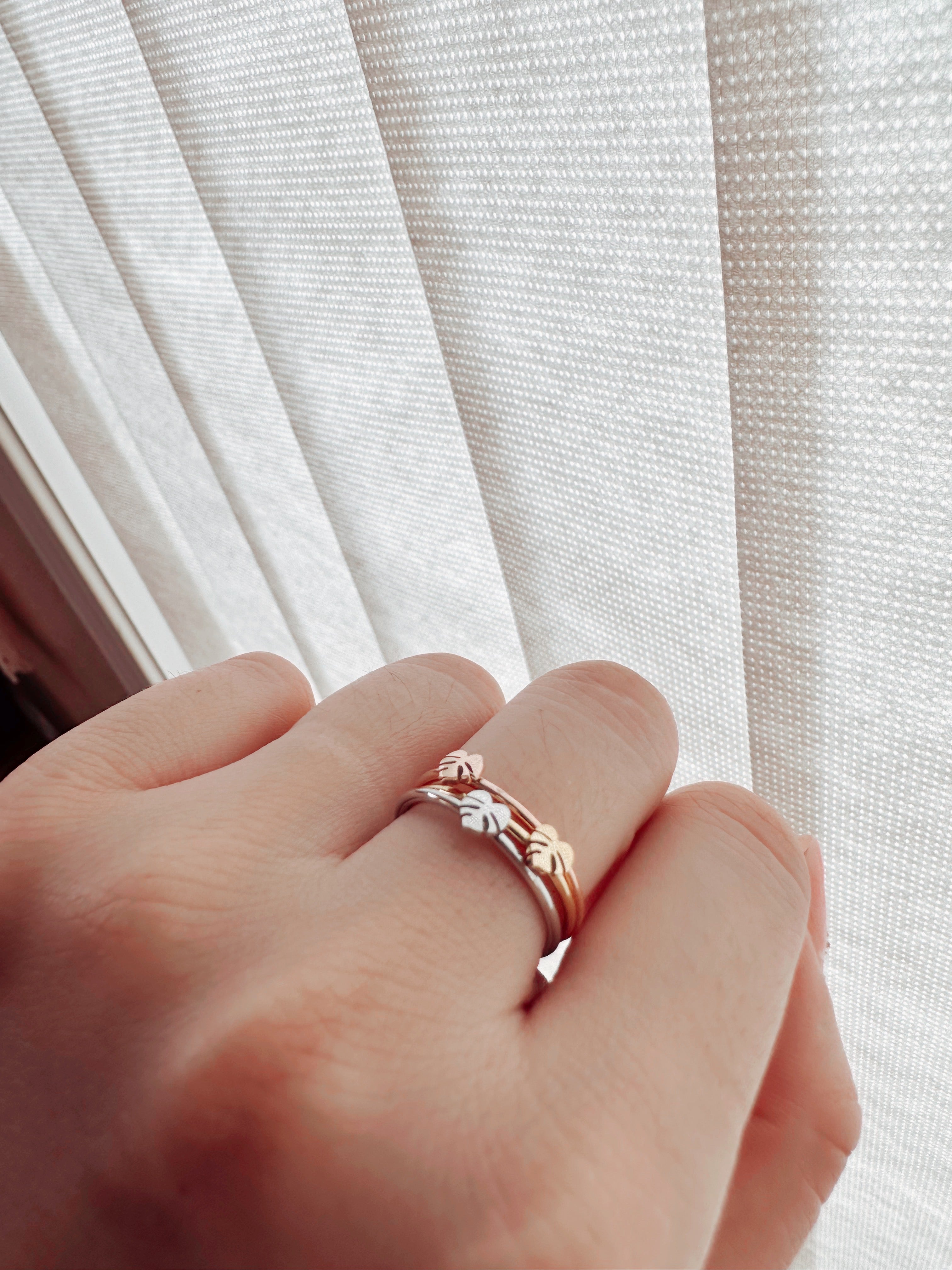 Monstera Deliciosa Dainty Minimal Plant Ring – Plant Dosage LLC, view 5