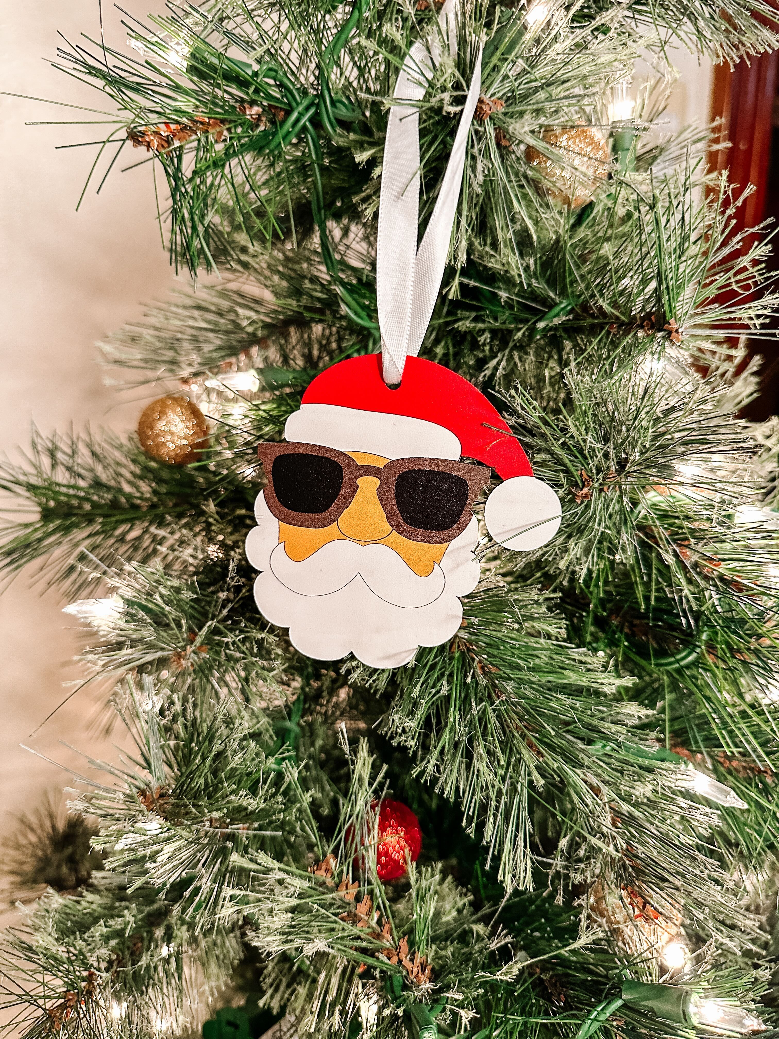 BodyCandy Wood Holiday Santa Claus Christmas Ornament — main product shot
