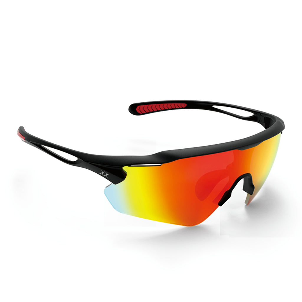 BLACKOUT BARBELL Apex Running Glasses — detail and construction