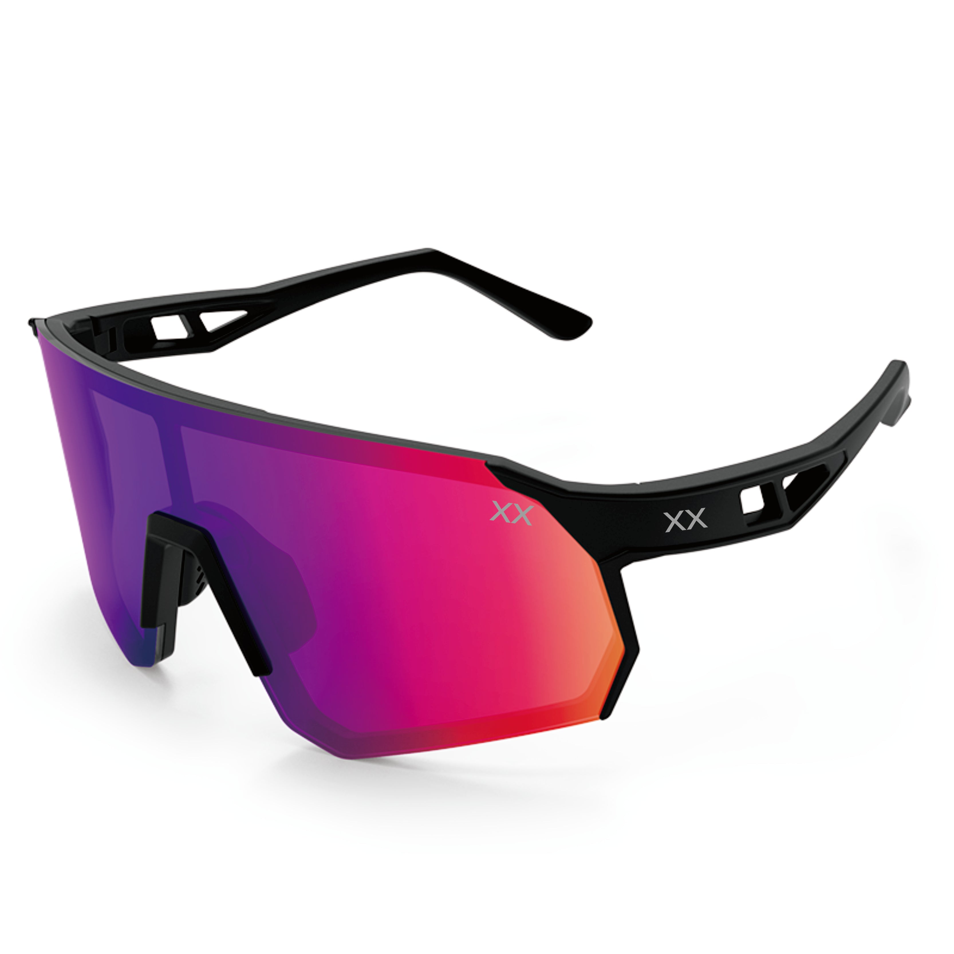 BLACKOUT BARBELL Volt Running Glasses — main product shot