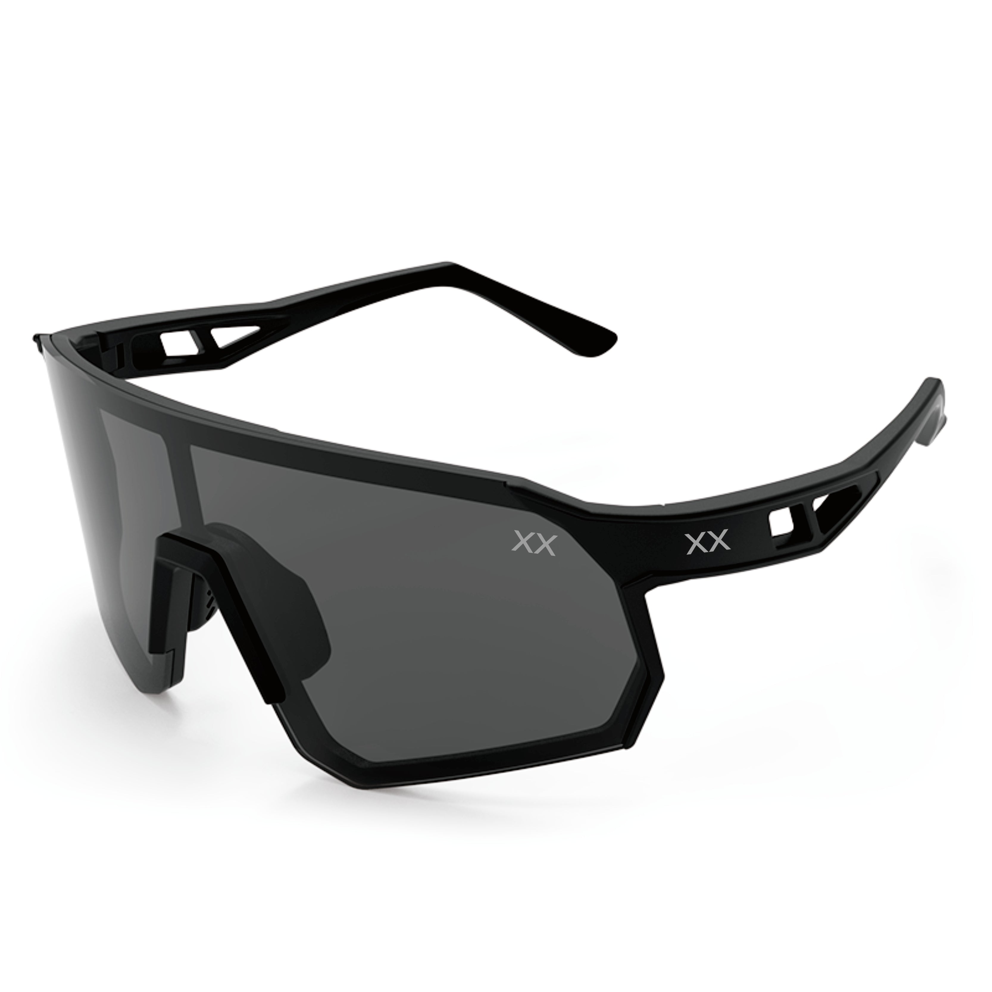 BLACKOUT BARBELL Volt Running Glasses — main product shot