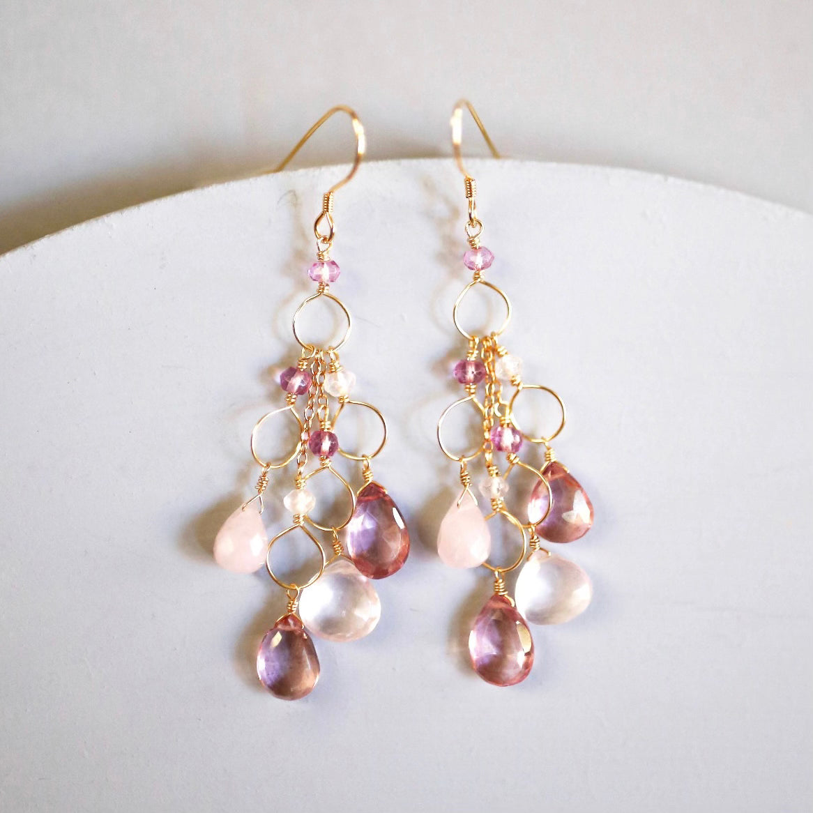 Pink Earrings
