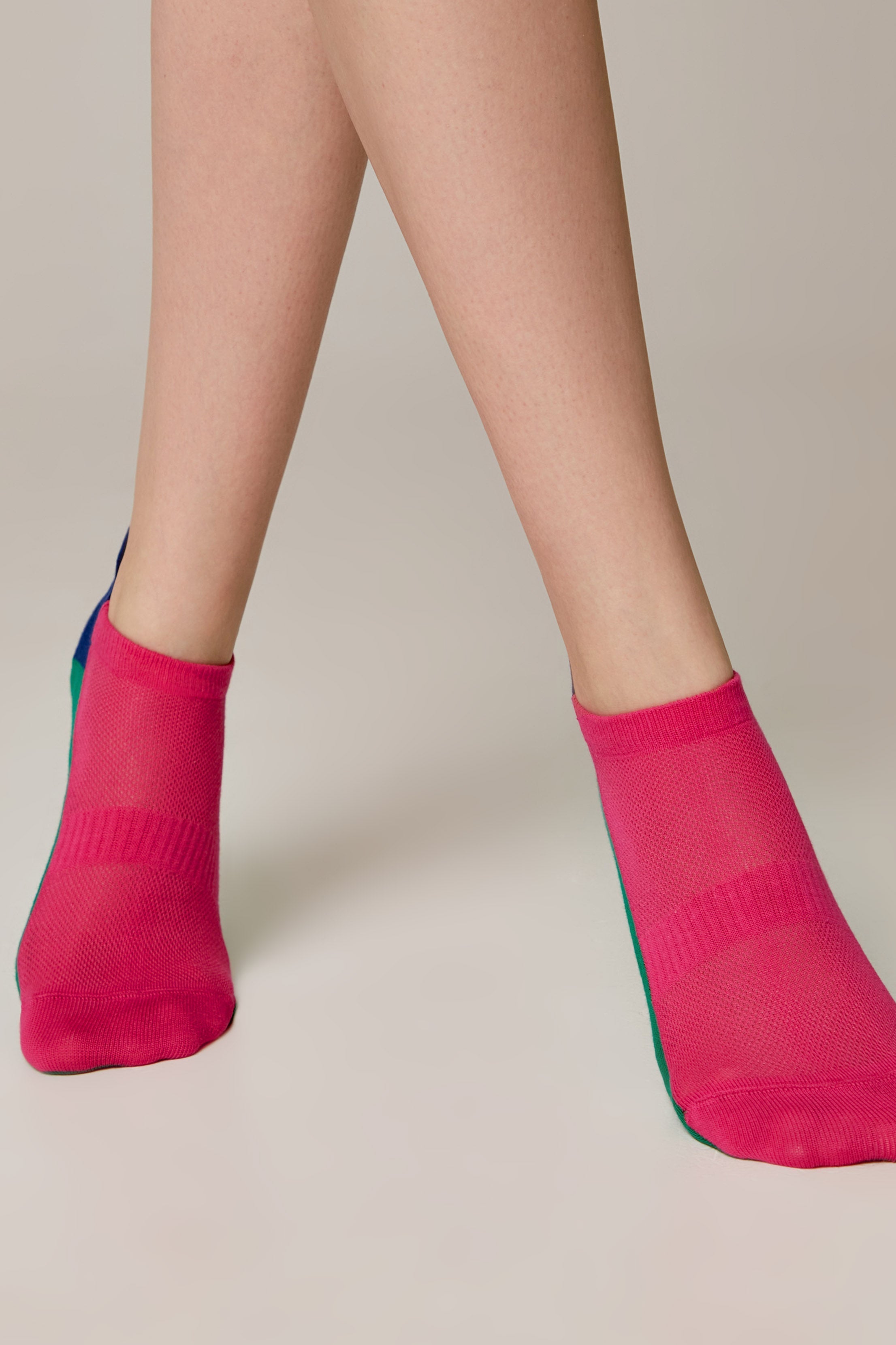 TheRanok.com Cotton Ankle Socks Conte Active - With a "Tongue" 393 — feature highlight