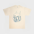 BOY PLUTO TEE | CREAM/BLUE