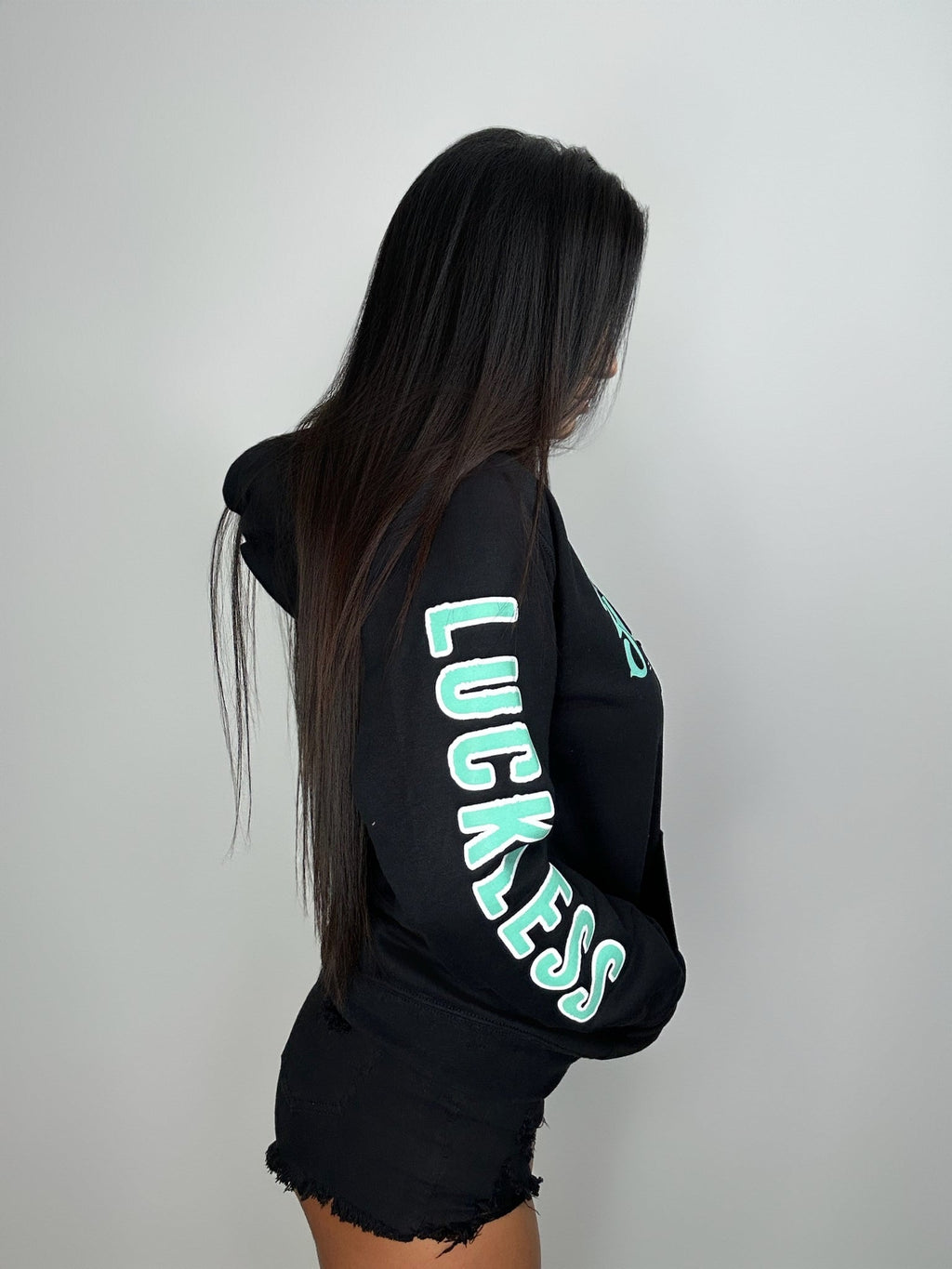 Luckless Outfitters Sounds Like Bullshit To Me Hoodie — lifestyle context
