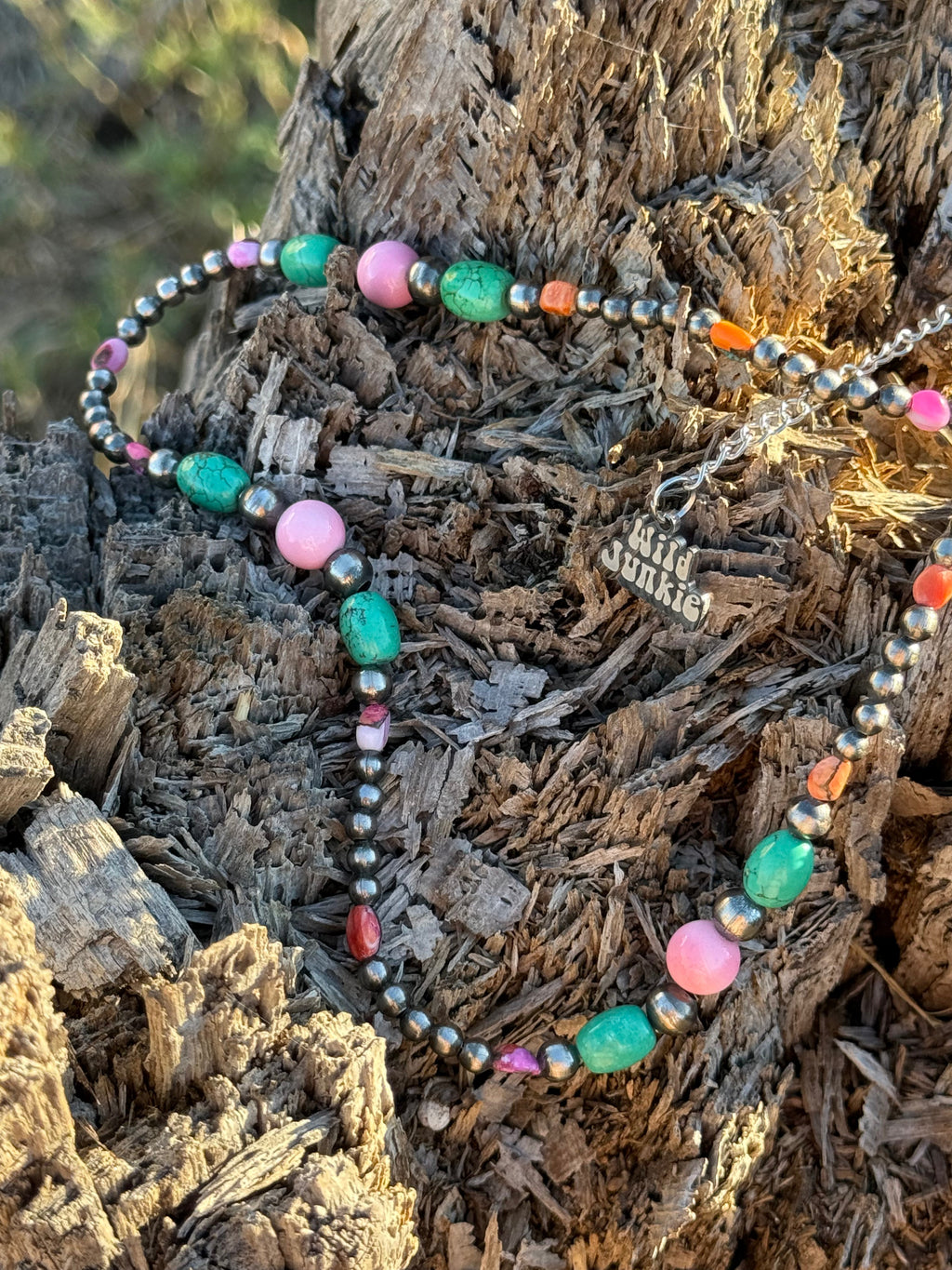 Wild Junkie Sweet Serenity Beaded Necklace — main product shot