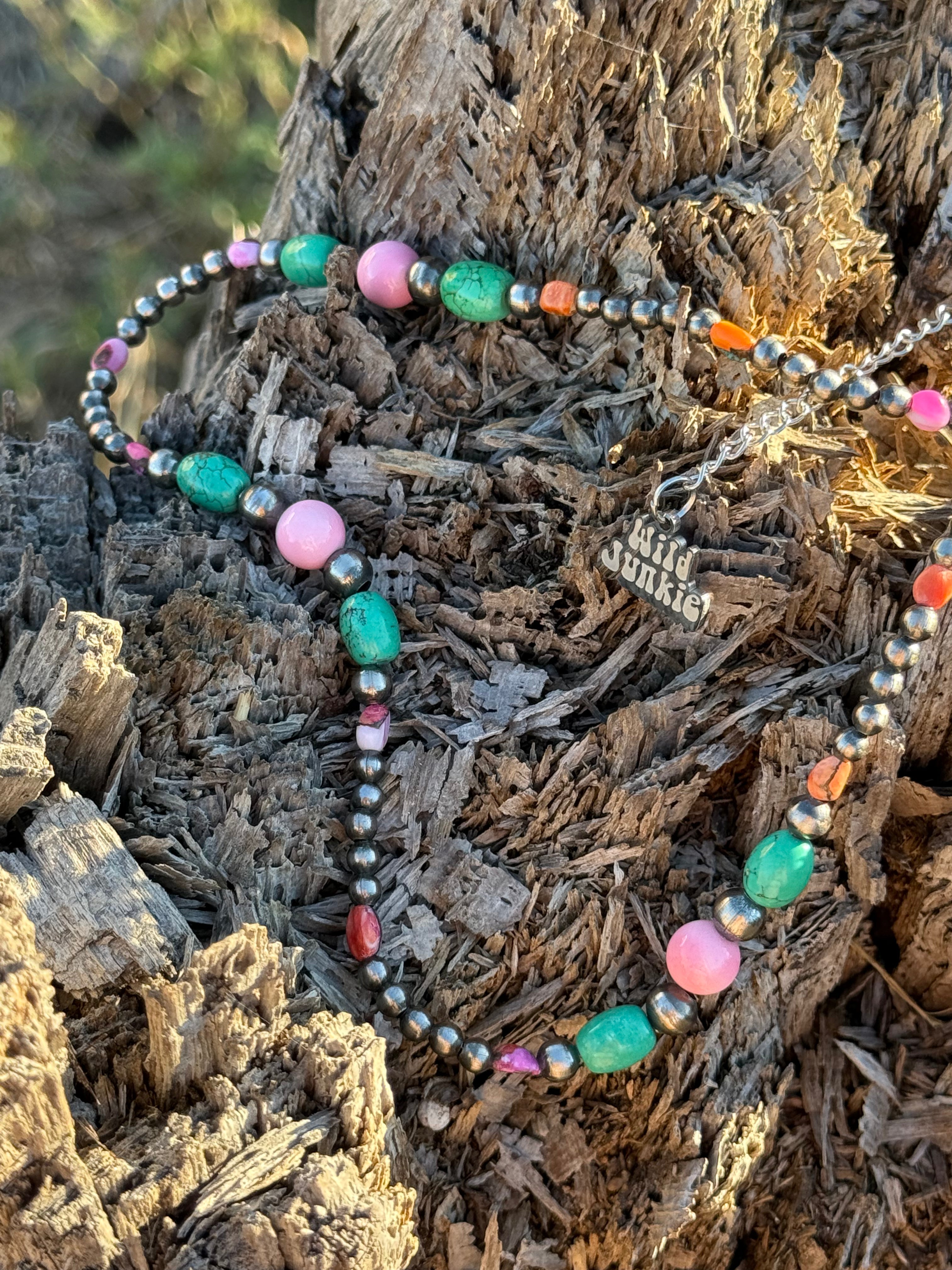 Wild Junkie Sweet Serenity Beaded Necklace — main product shot