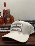 American Duke Apparel Company Rainbow Trout Patch Cap - Tan Rope Hat — main product shot