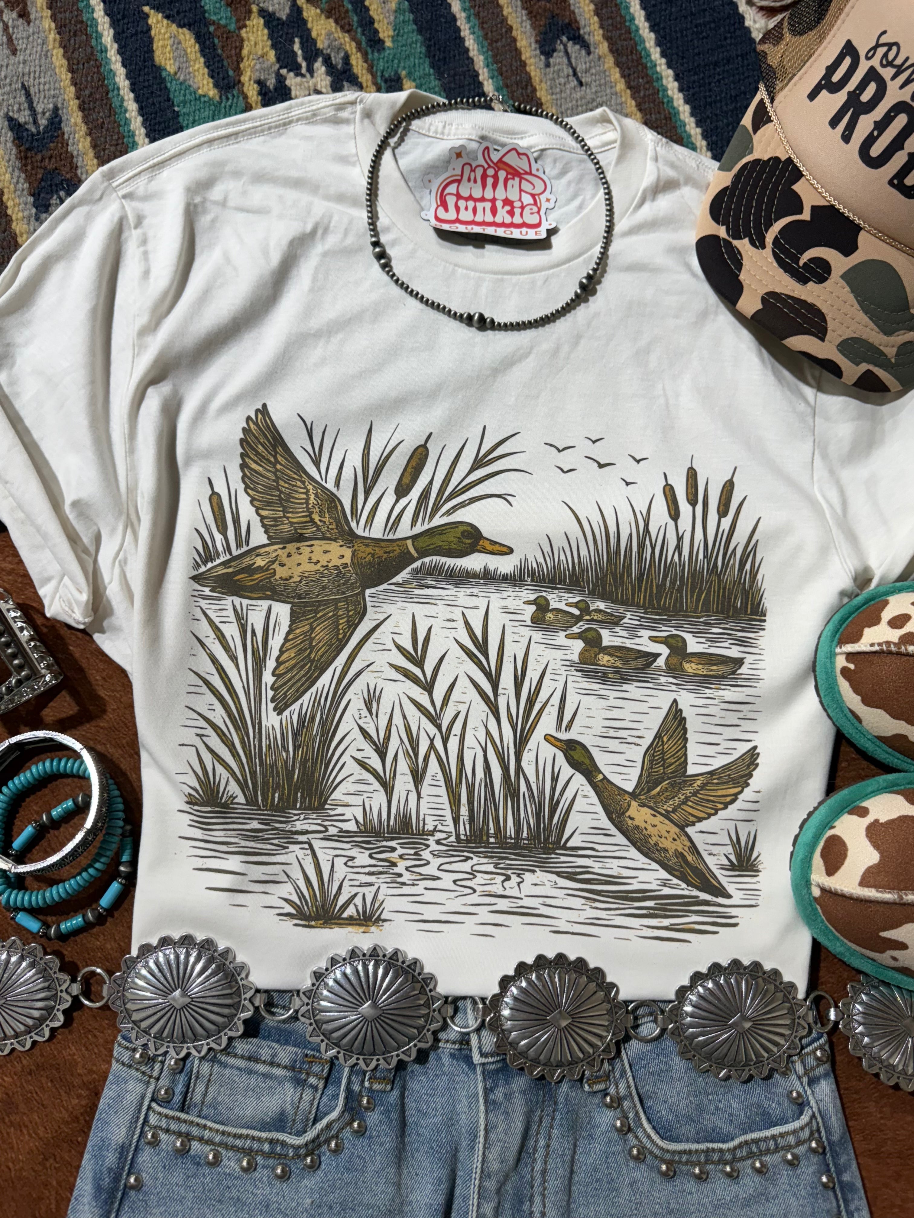 Wild Junkie Mallard Creek Graphic Tee — main product shot