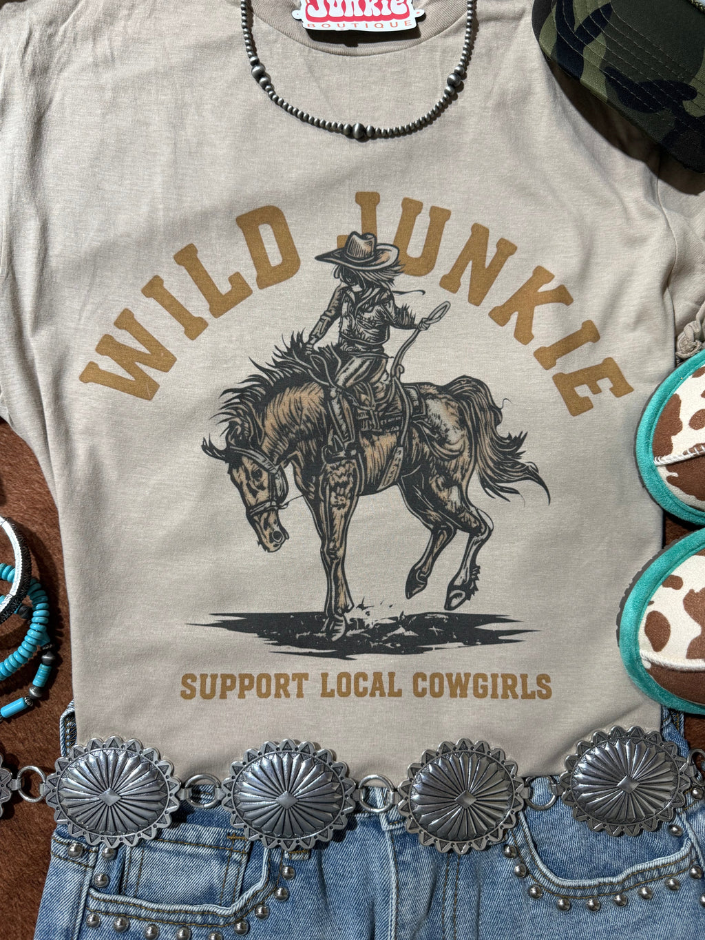 Wild Junkie Wild Junkie Cowgirl Graphic Tee — main product shot