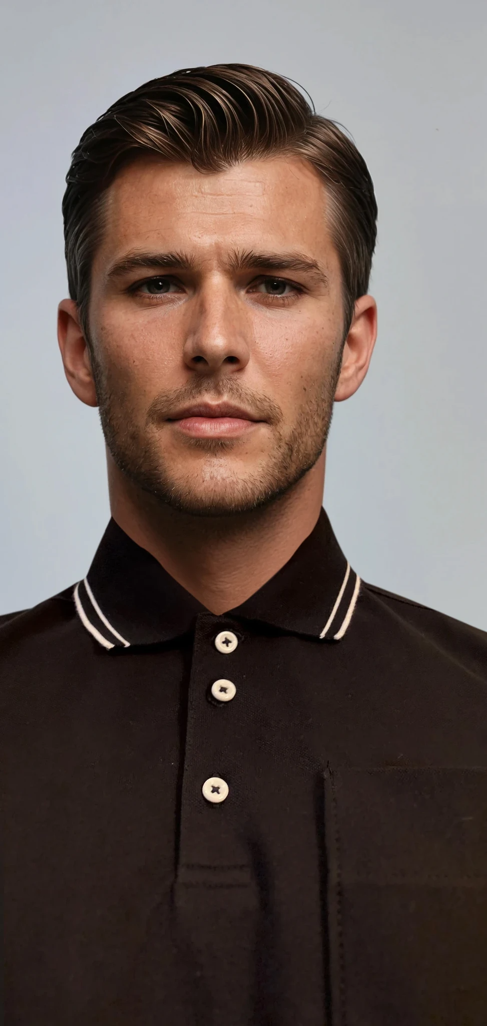 Buki Pocket Polo Shirt - Black — lifestyle context
