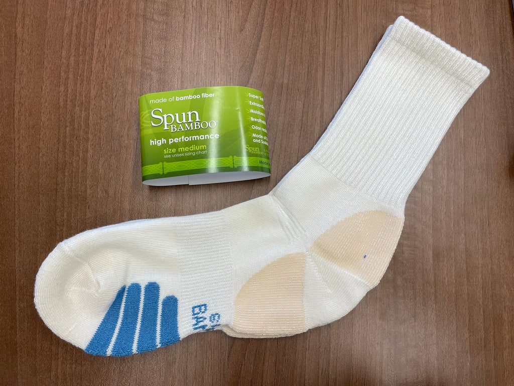 Spun Bamboo High Performance Crew Bamboo Viscose Socks — main product shot