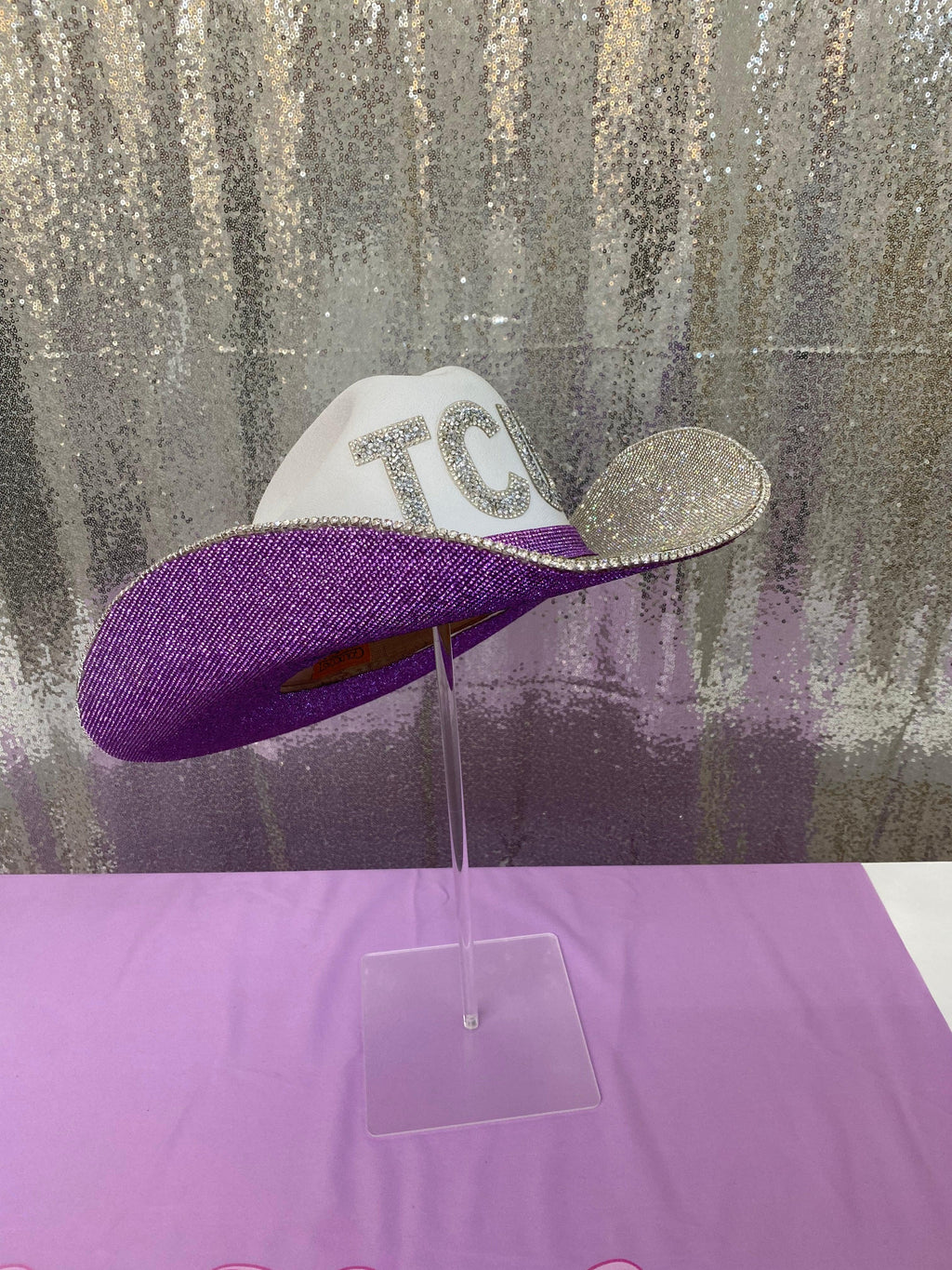 Rhinestone Cowgirl Rhinestone Cowgirl TCU Hat — detail close-up