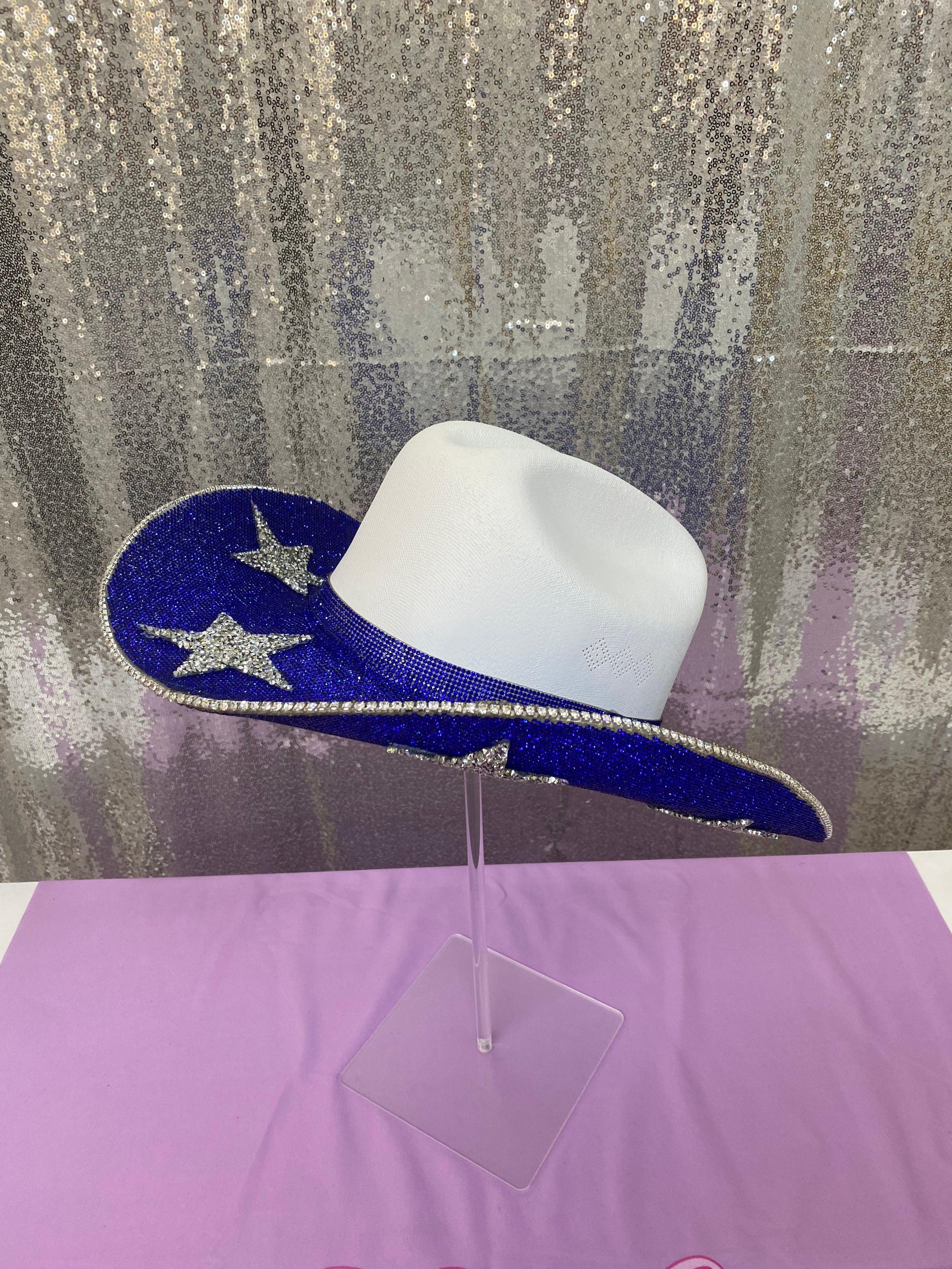 Rhinestone Cowgirl Dallas Cowboys Hat — main product shot