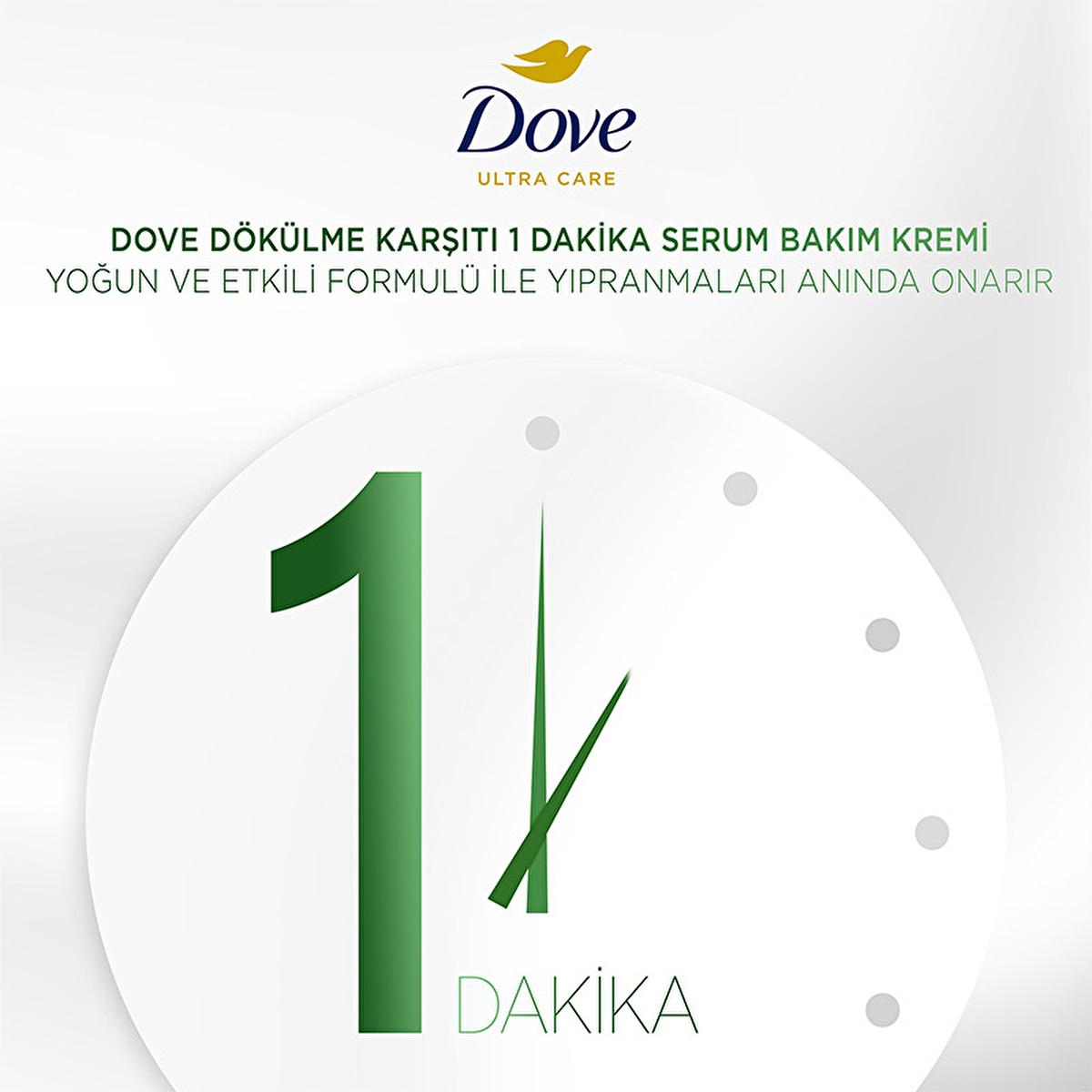 Dove Ultra Care Anti-Breakage Hair Conditioner: 1-Minute Serum for Stronger, Vegan & Damage-Free Hair - Coconut, Almond & Argan Oil Infusion (5.75 fl oz)