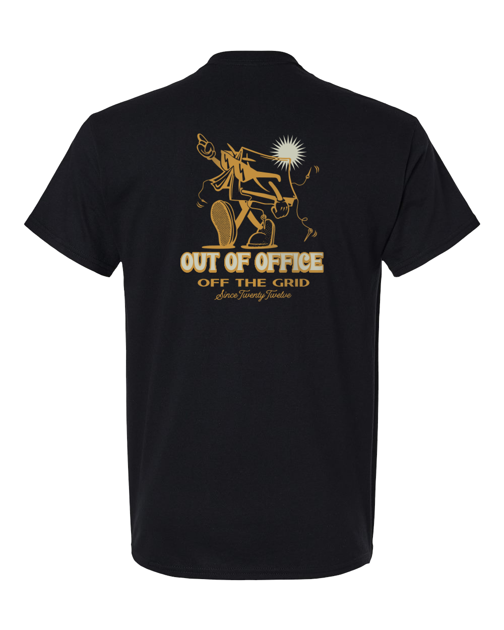 Off The Grid Surplus In Tents Tee — main product shot