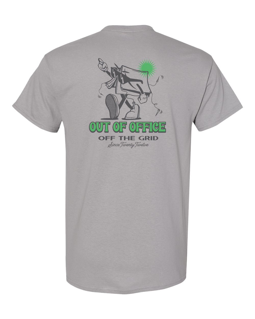 Off The Grid Surplus In Tents Tee — lifestyle context