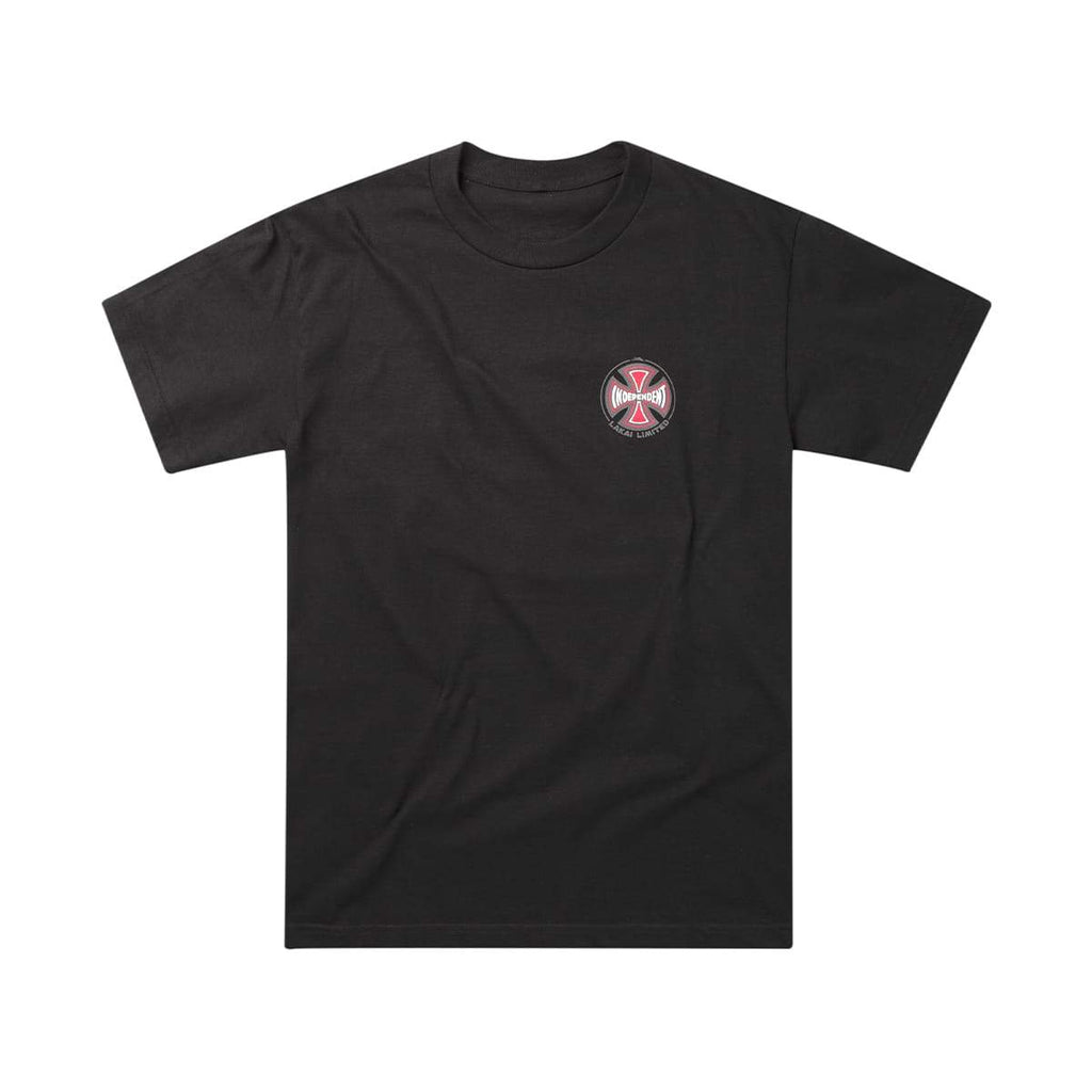 Lakai Indy Short Sleeve Tee - Black by Skates USA