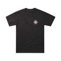 Lakai Indy Short Sleeve Tee - Black by Skates USA