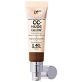 CC+ Nude Glow Lightweight Foundation + Glow Serum with SPF 40 and Niacinamide - Medium Coverage, Hydrating, Clean Beauty Foundation