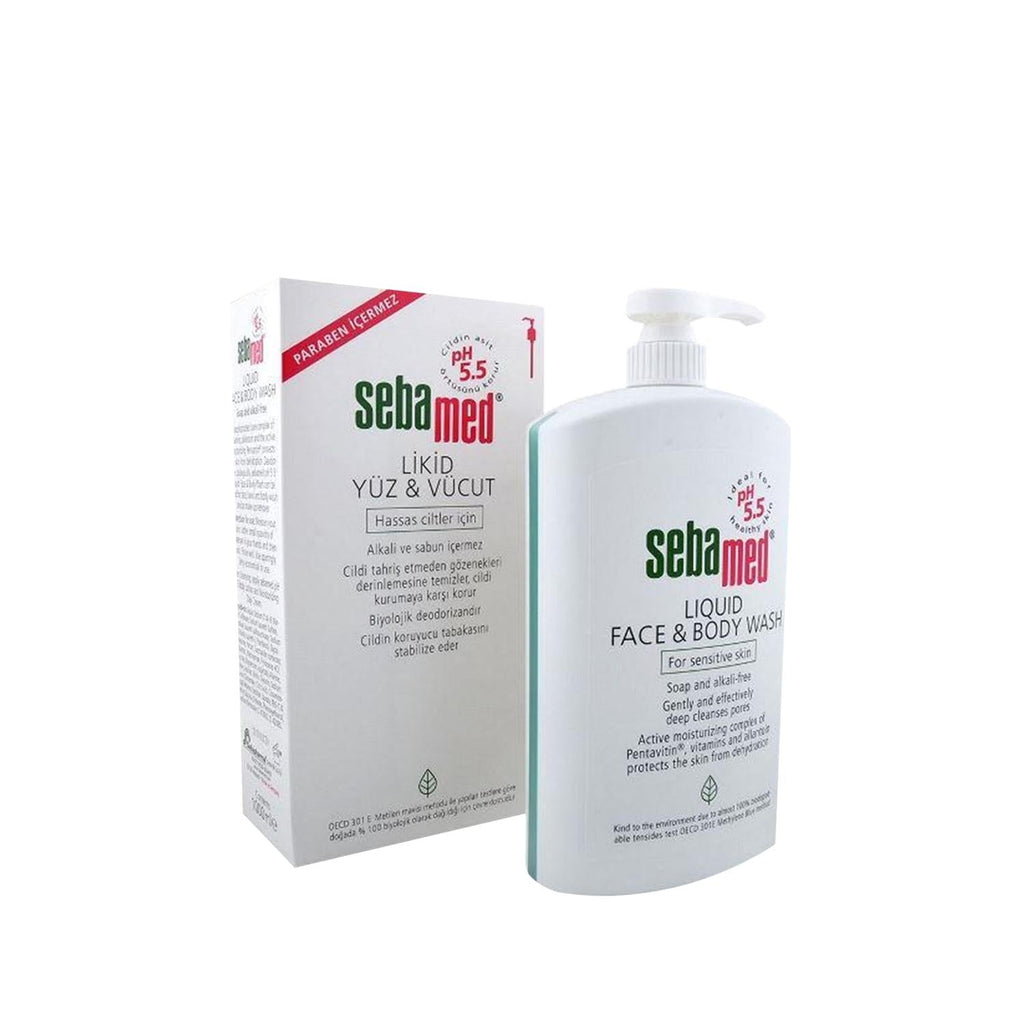 Sebamed Liquid Face & Body Wash - 1000 ml