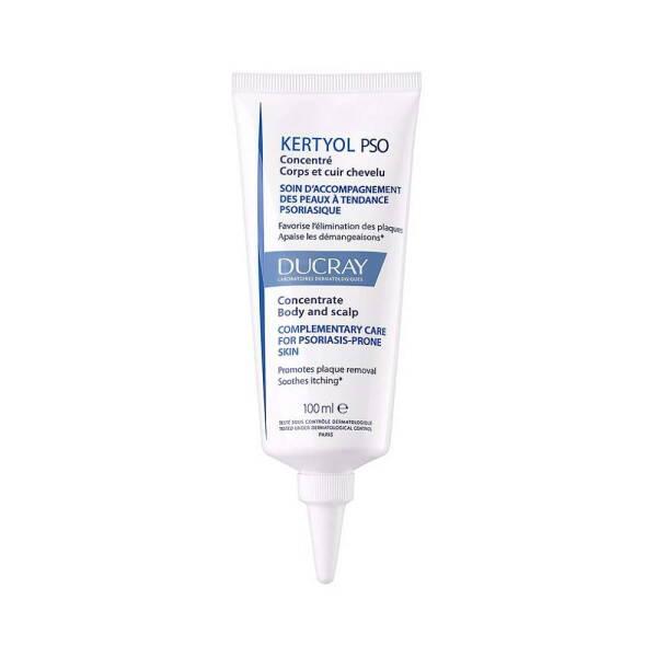 Ducray Kertyol PSO Cream: Fast-Absorbing Relief for Scalp & Body Redness, Soothing Psoriasis & Irritated Skin - Concentrated & Non-Greasy